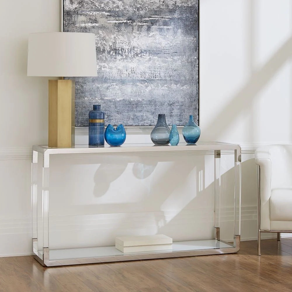 Glass Sofa Table