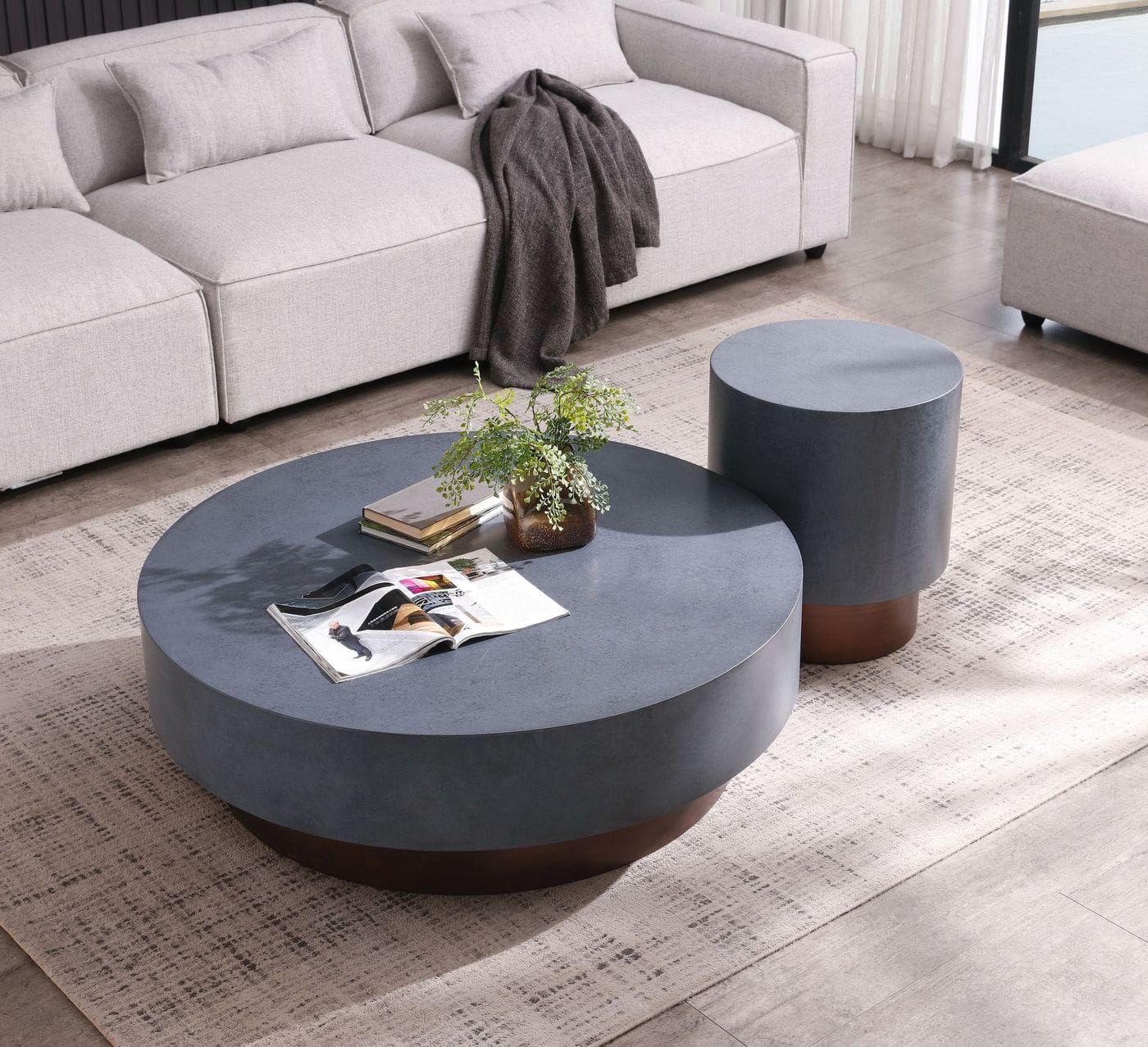 Modern Round Coffee Tables San Jose Furniture What A Room