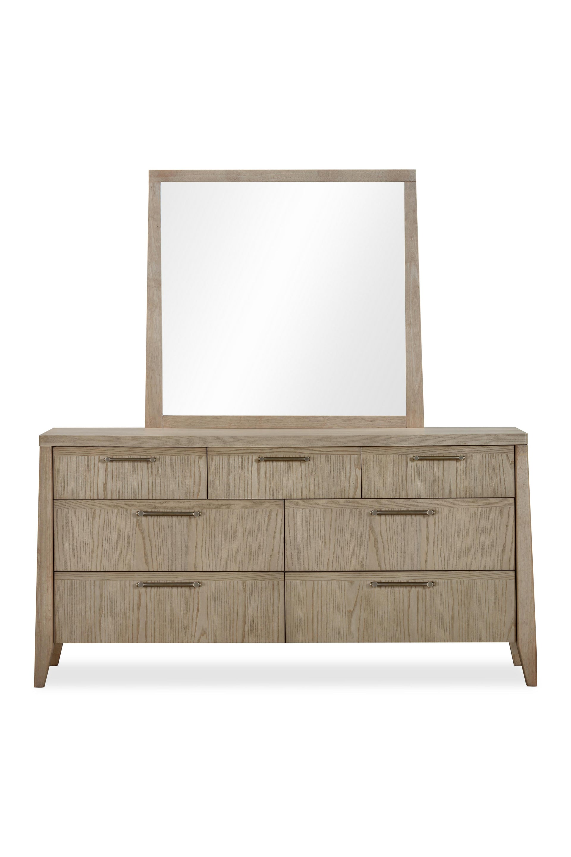 Sumire Seven Drawer Ash Wood Dresser in Ginger - What A Room