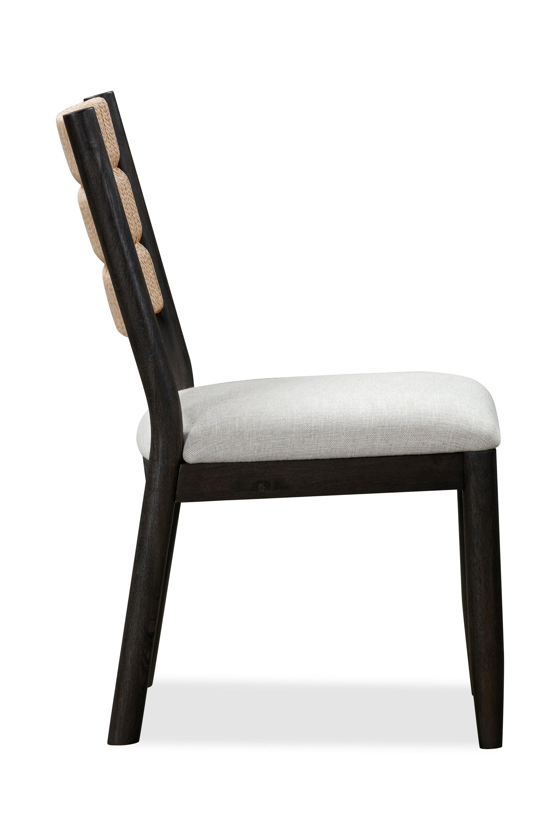 Rockport Danish Cord Dining Chair in Yin (Set of 2) - What A Room