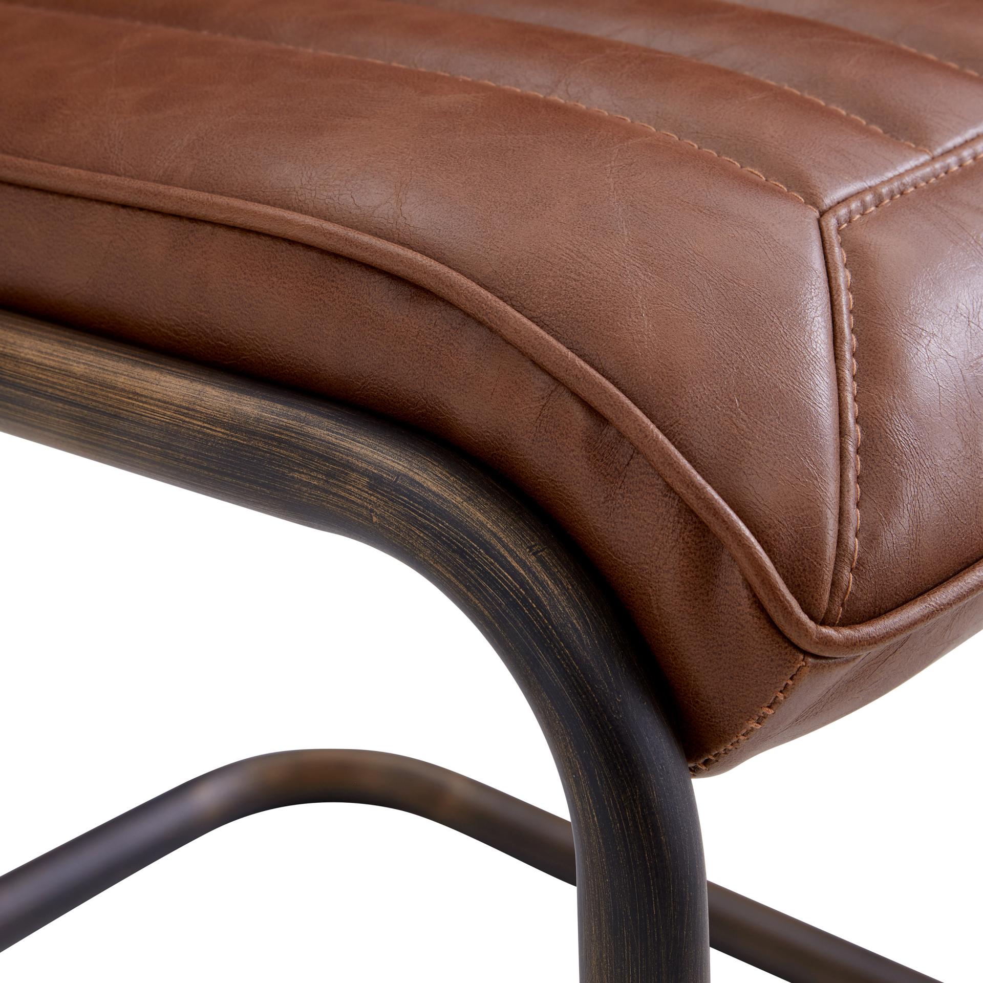 Cooper Dining Side Chair Rubber Gold Frame - What A Room
