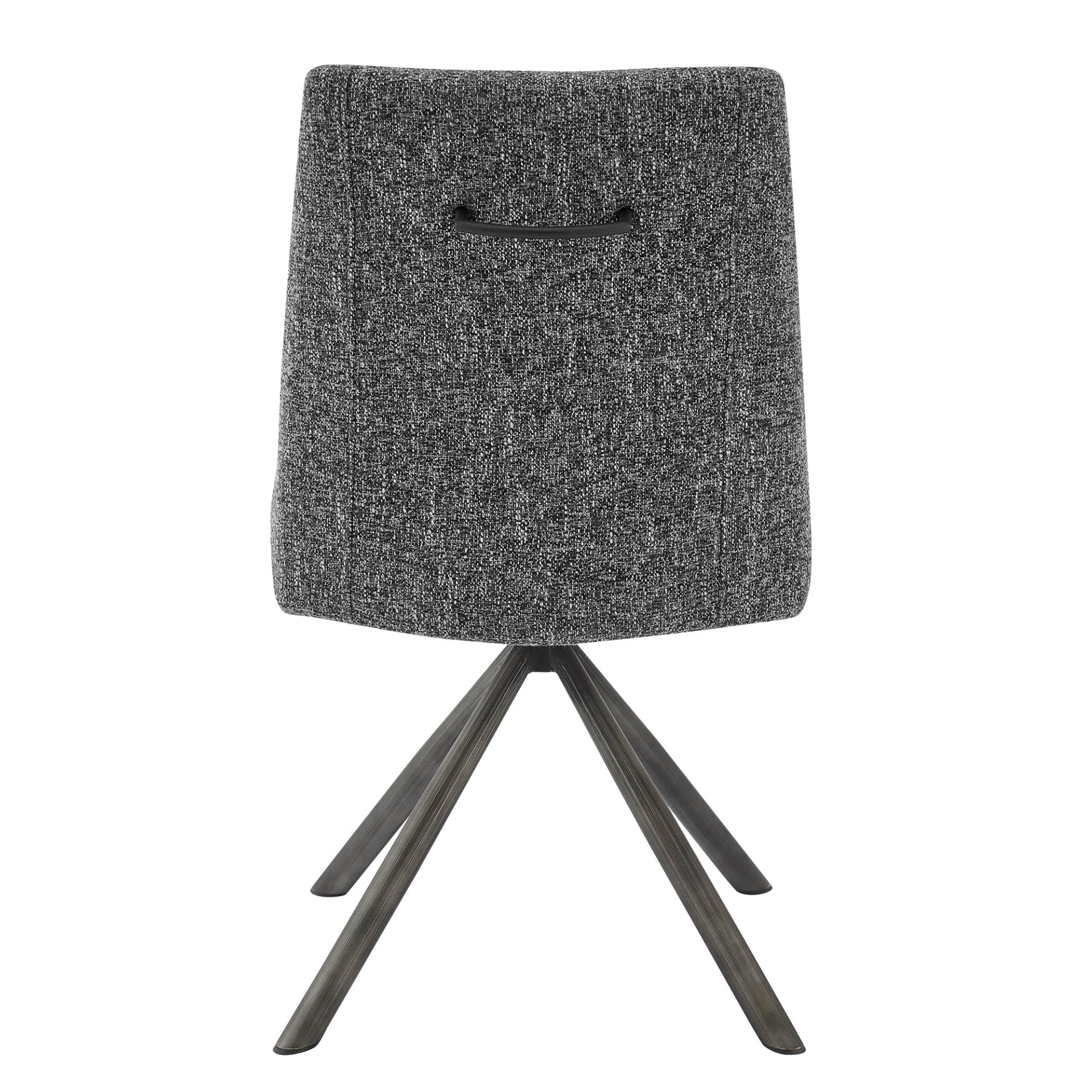 Viona Chenille Swivel Dining Side Chair (Set of 2) - What A Room