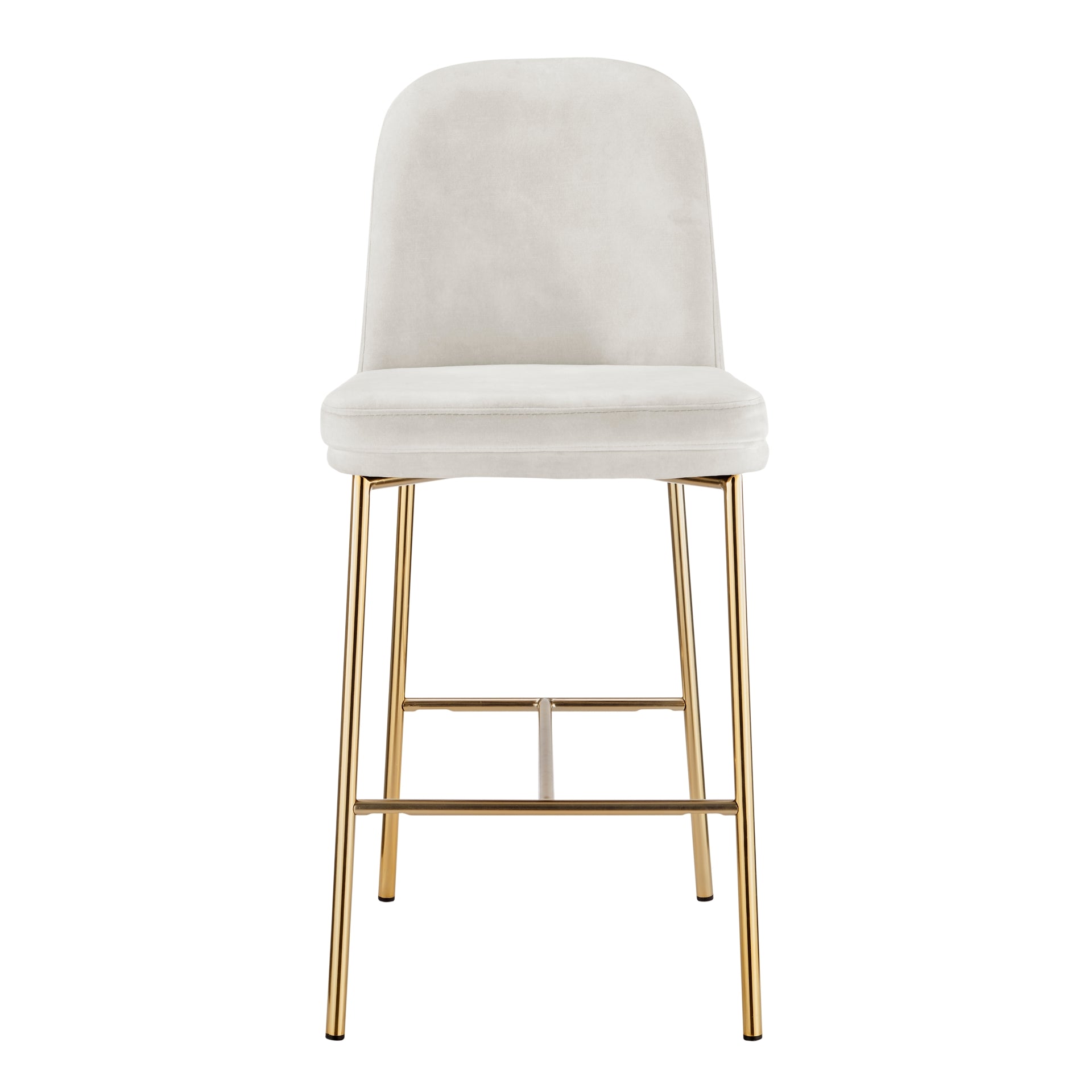 Keisha Velvet Counter Stool (Set of 2) - What A Room