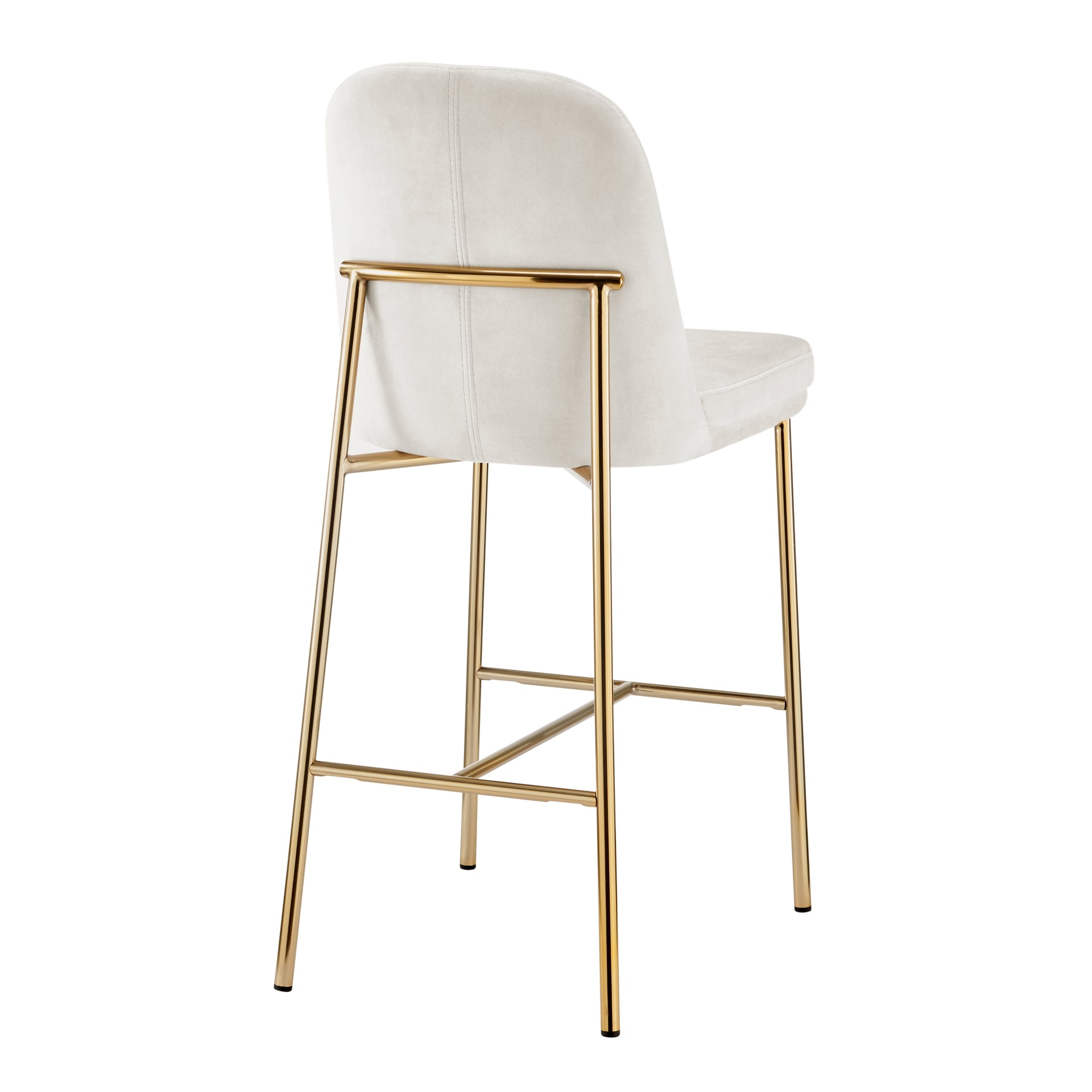 Keisha Velvet Counter Stool (Set of 2) - What A Room
