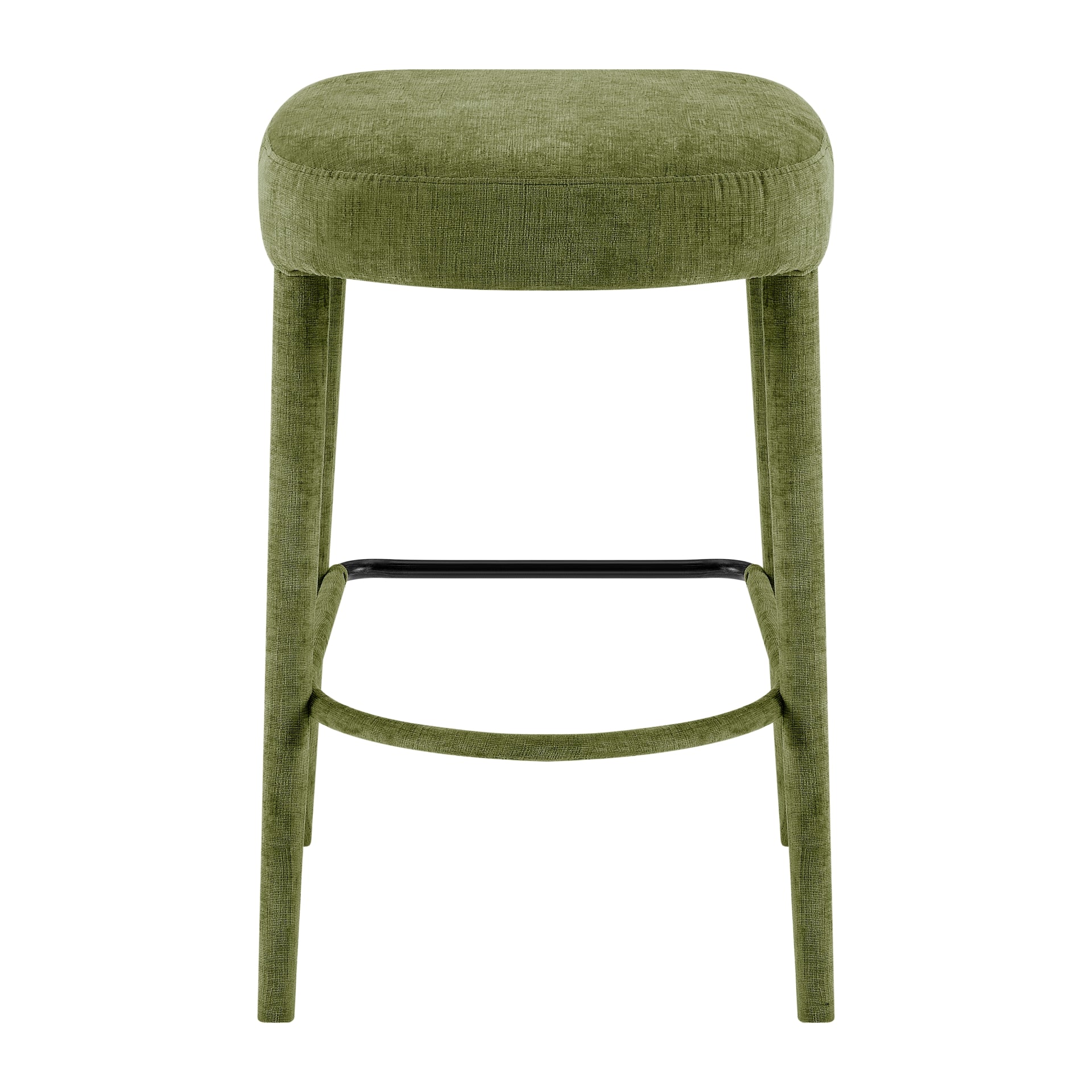 Rylee Chenille Backless Counter Stool (Set of 2) - What A Room