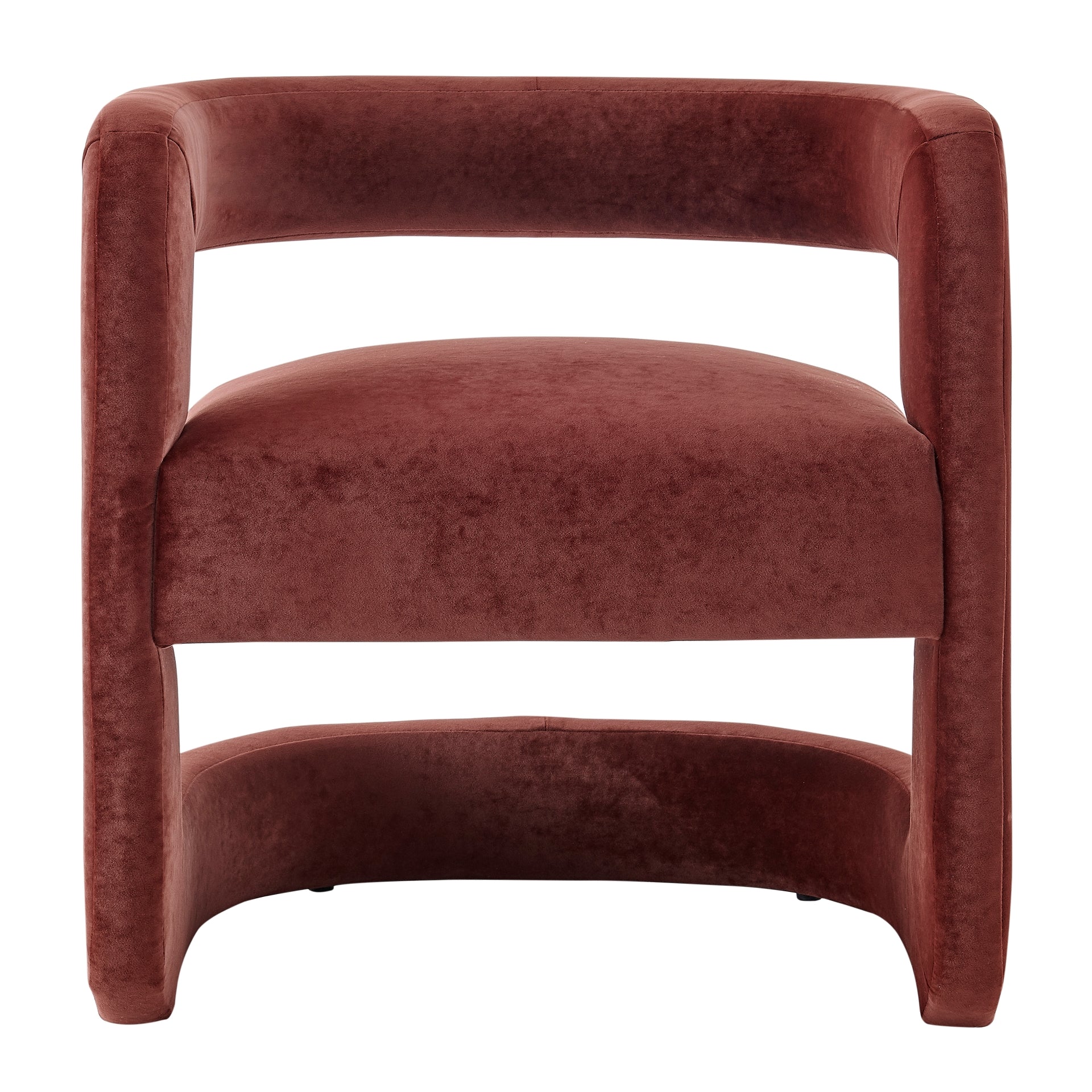Althea Velvet Accent Arm Chair - What A Room