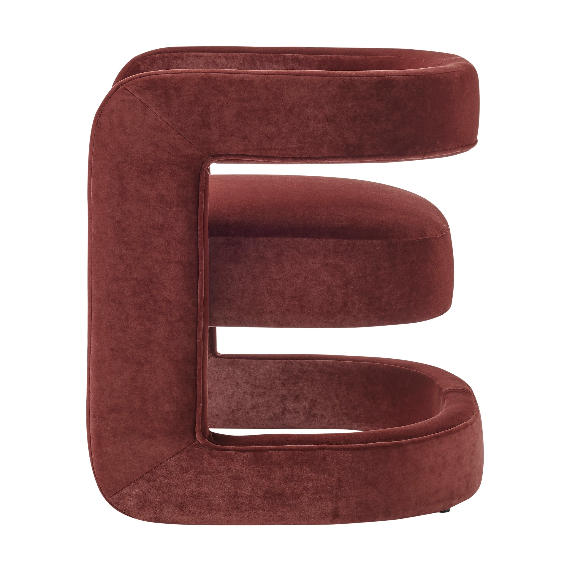 Althea Velvet Accent Arm Chair - What A Room