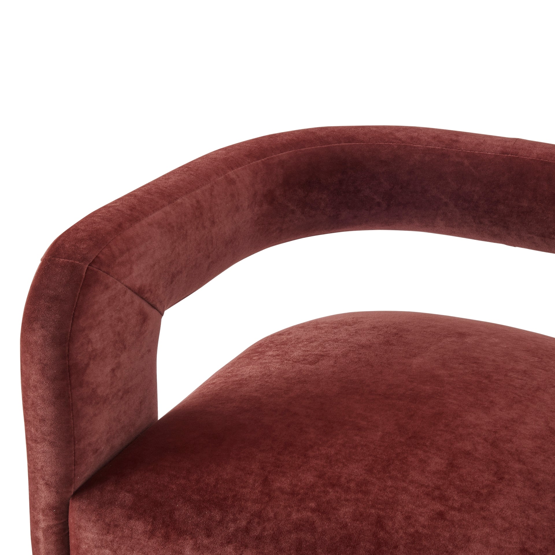 Althea Velvet Accent Arm Chair - What A Room