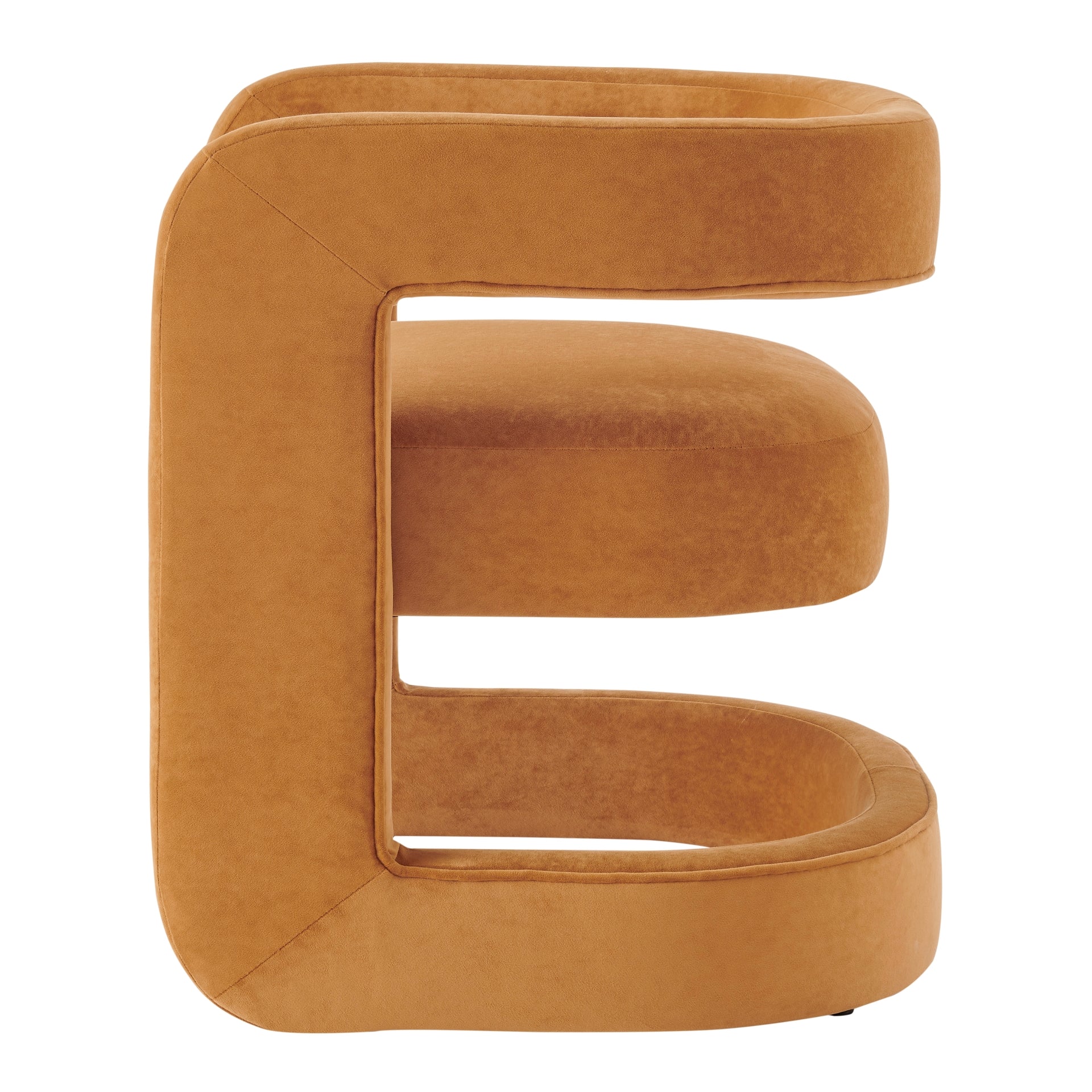 Althea Velvet Accent Arm Chair - What A Room