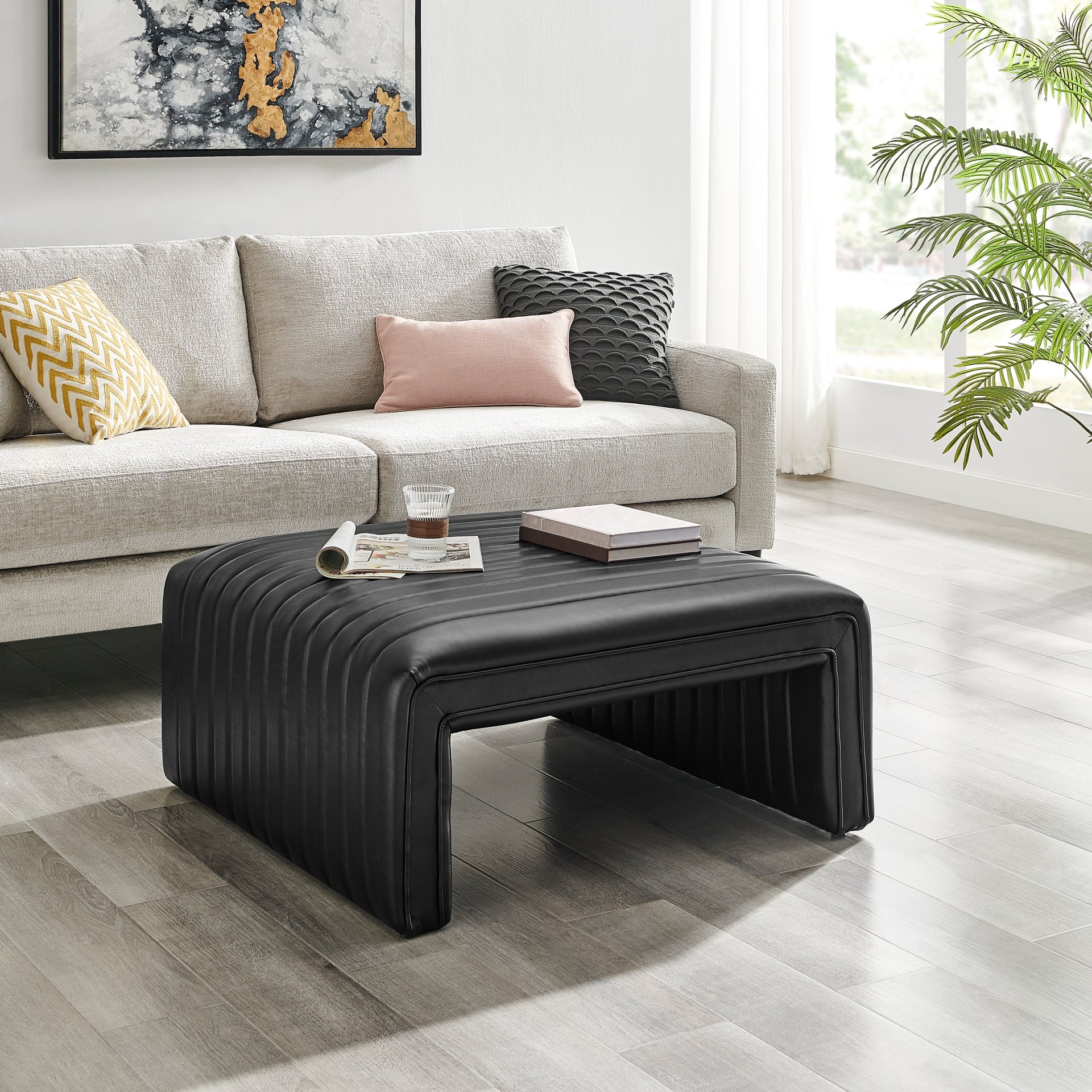 Atkinson Coffee Table/Ottoman - What A Room