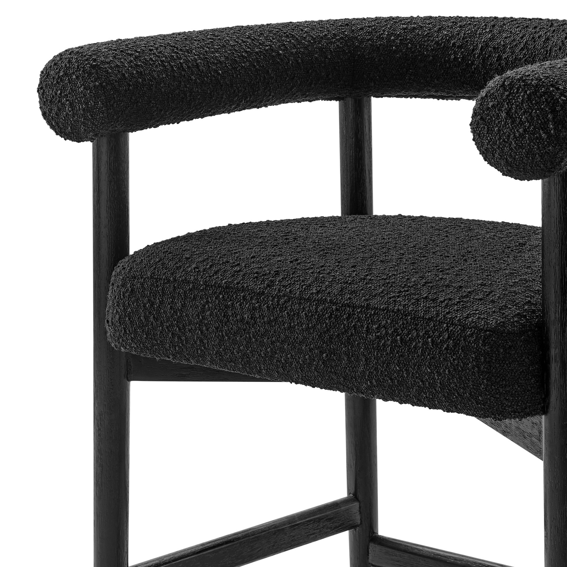 Keanu Boucle Counter Stool - What A Room