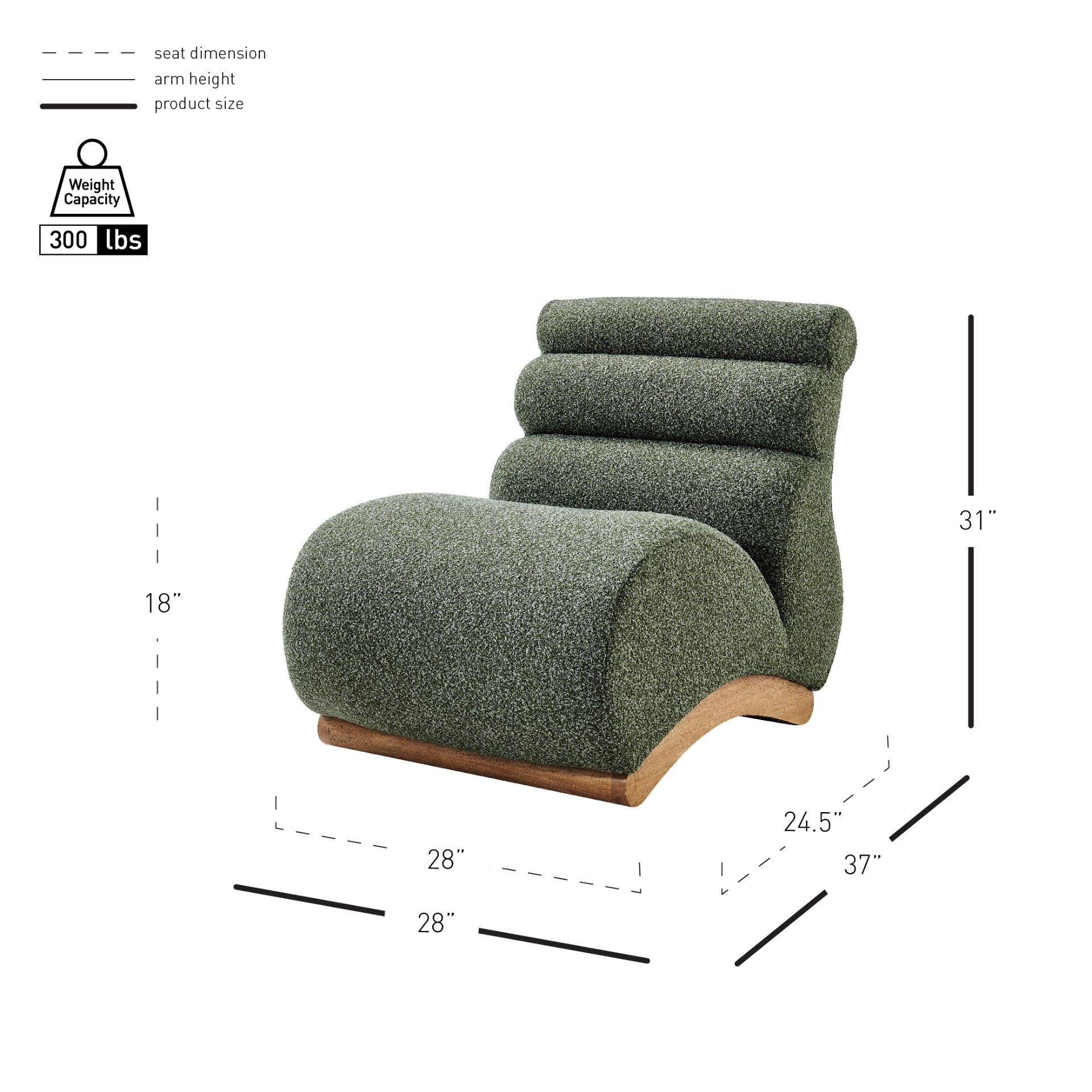 Lucius Boucle Accent Chair - What A Room