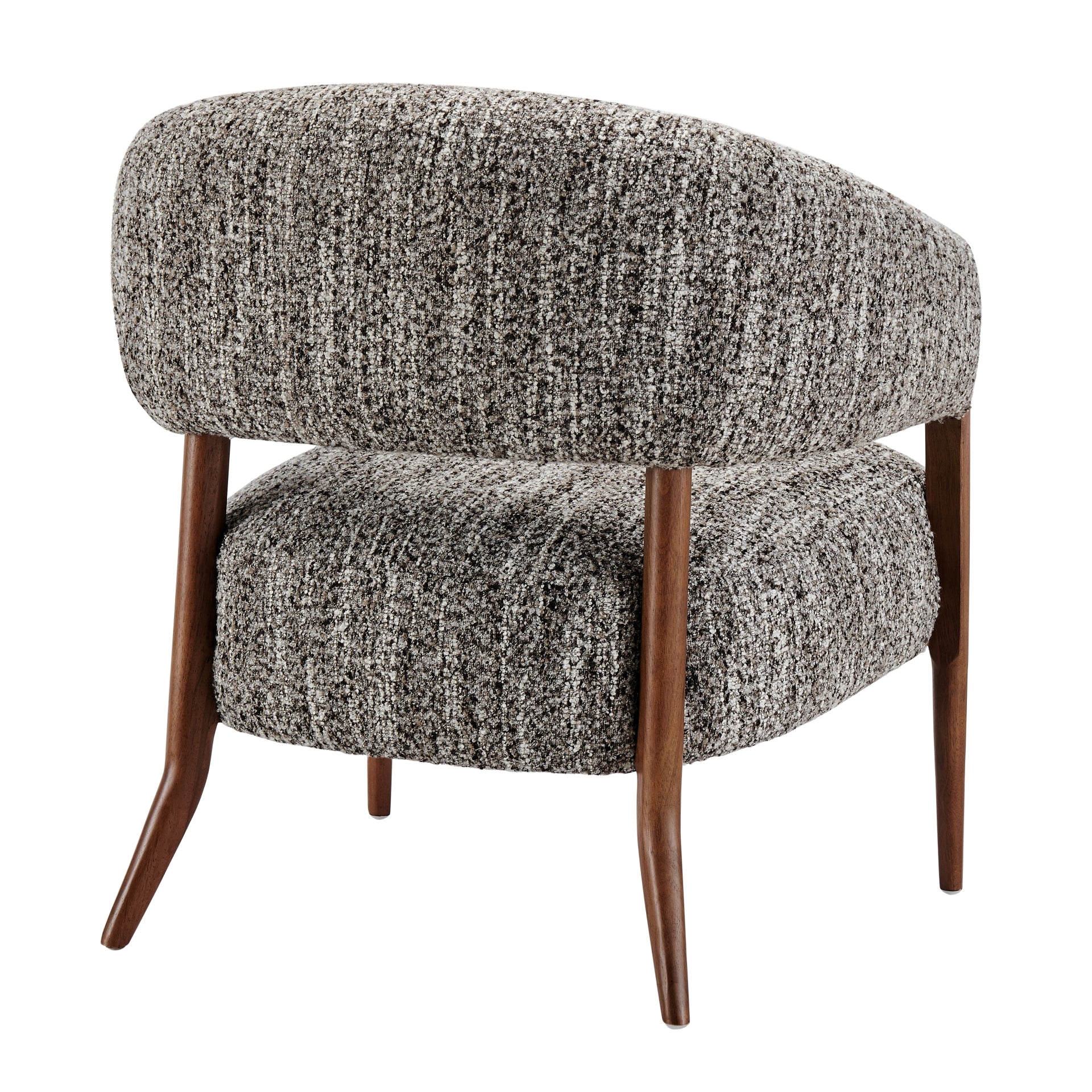 Mayla Boucle Accent Arm Chair - What A Room