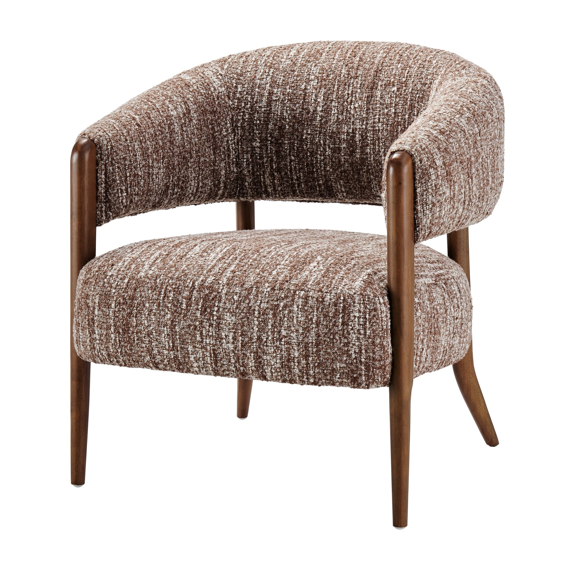 Mayla Boucle Accent Arm Chair - What A Room