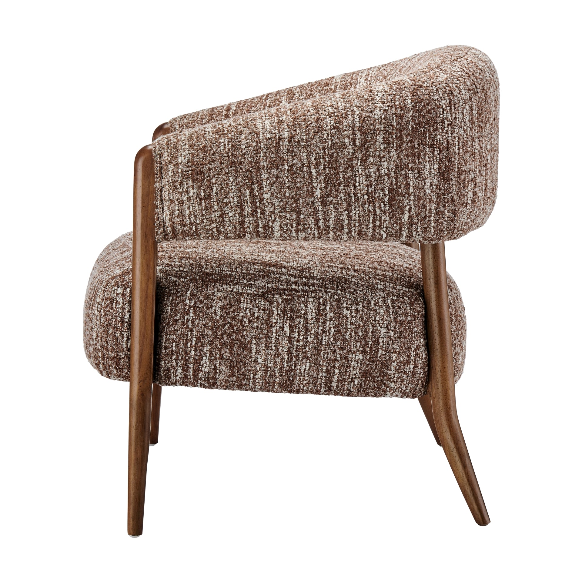 Mayla Boucle Accent Arm Chair - What A Room