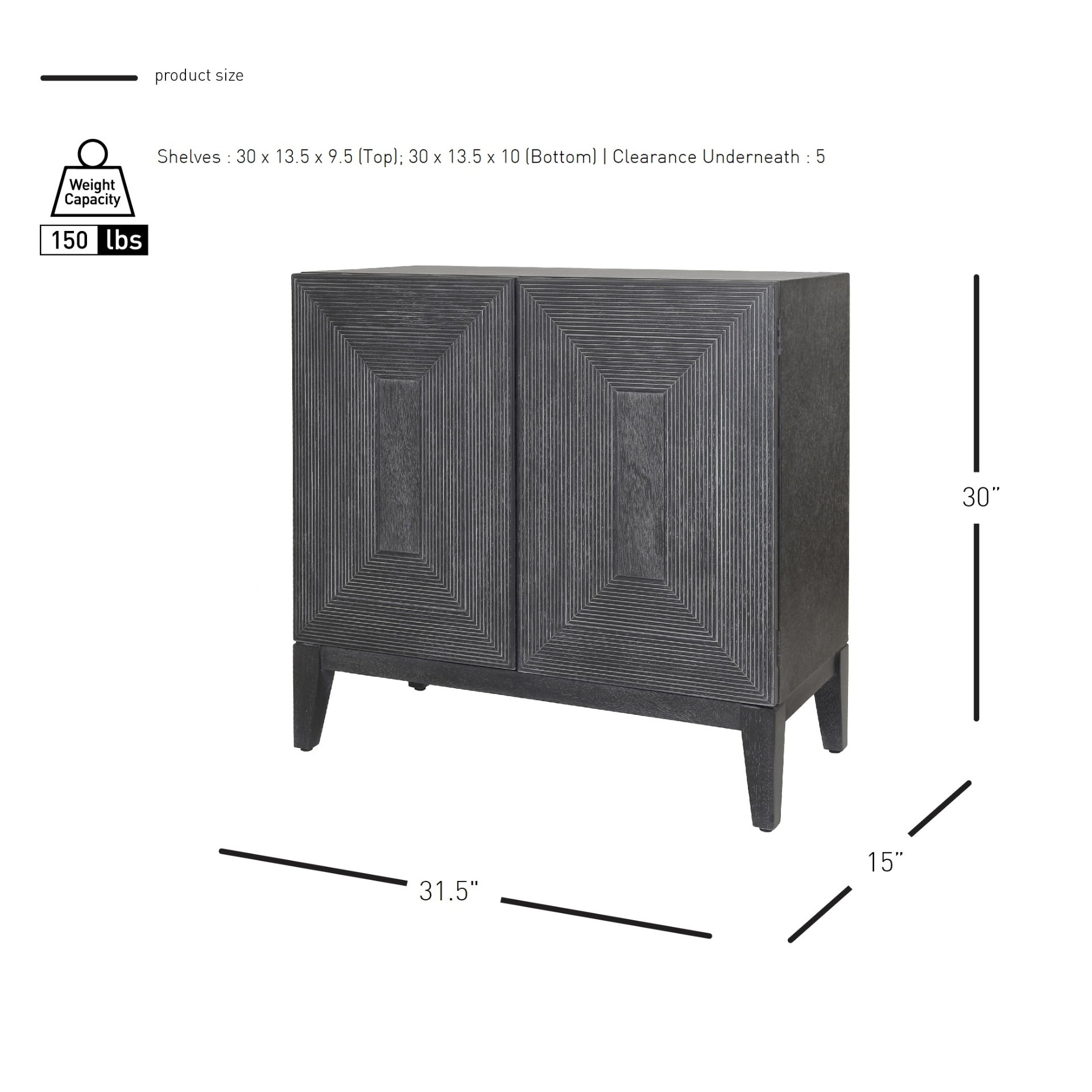 Covey Cabinet 2 Doors - What A Room