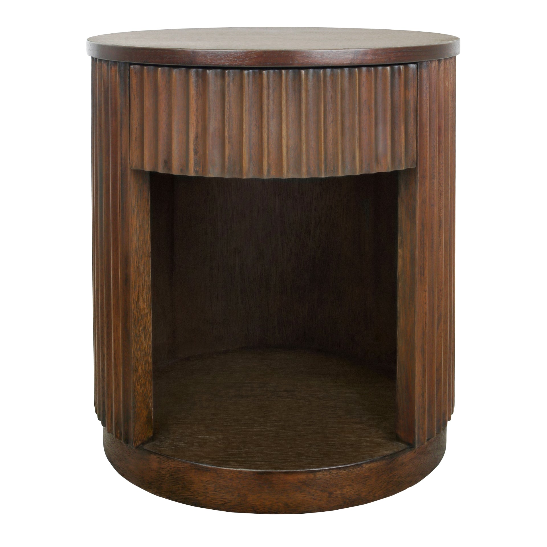 Truro Round Nightstand/Side Table - What A Room