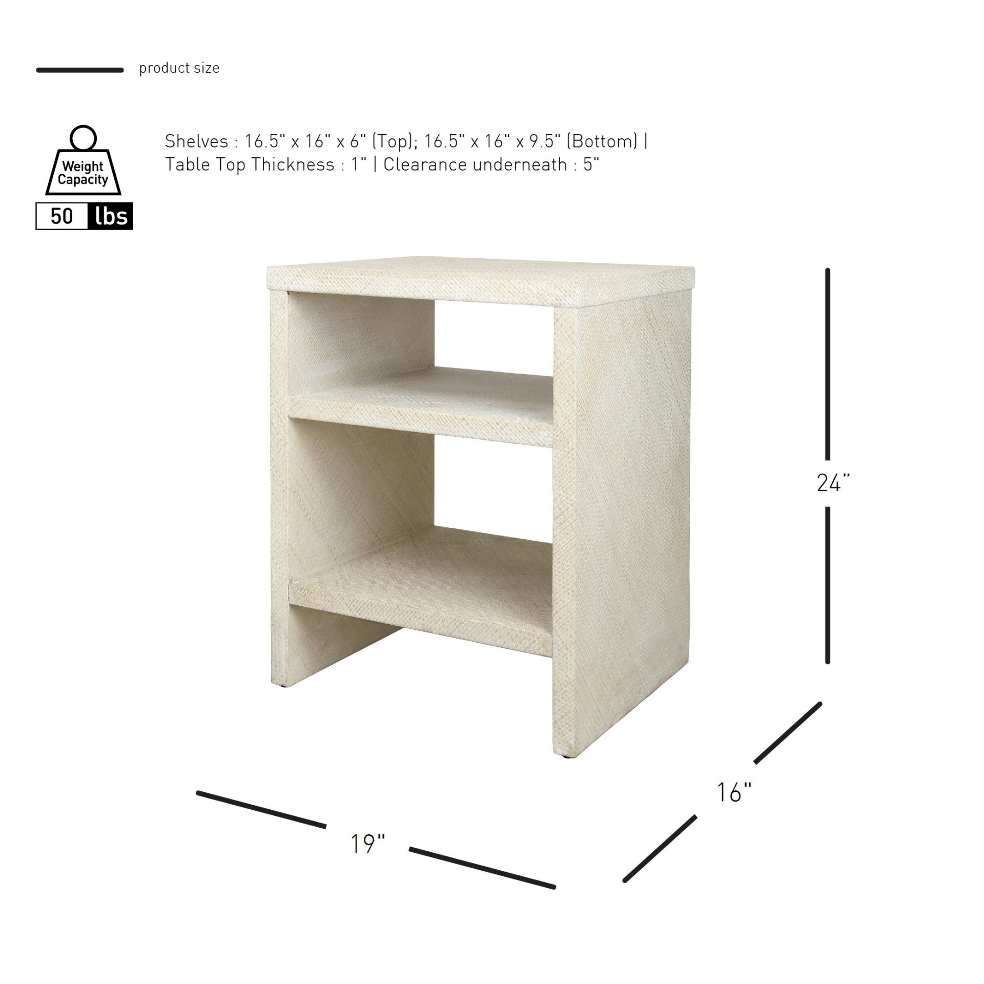 Layne Nightstand/Side Table - What A Room