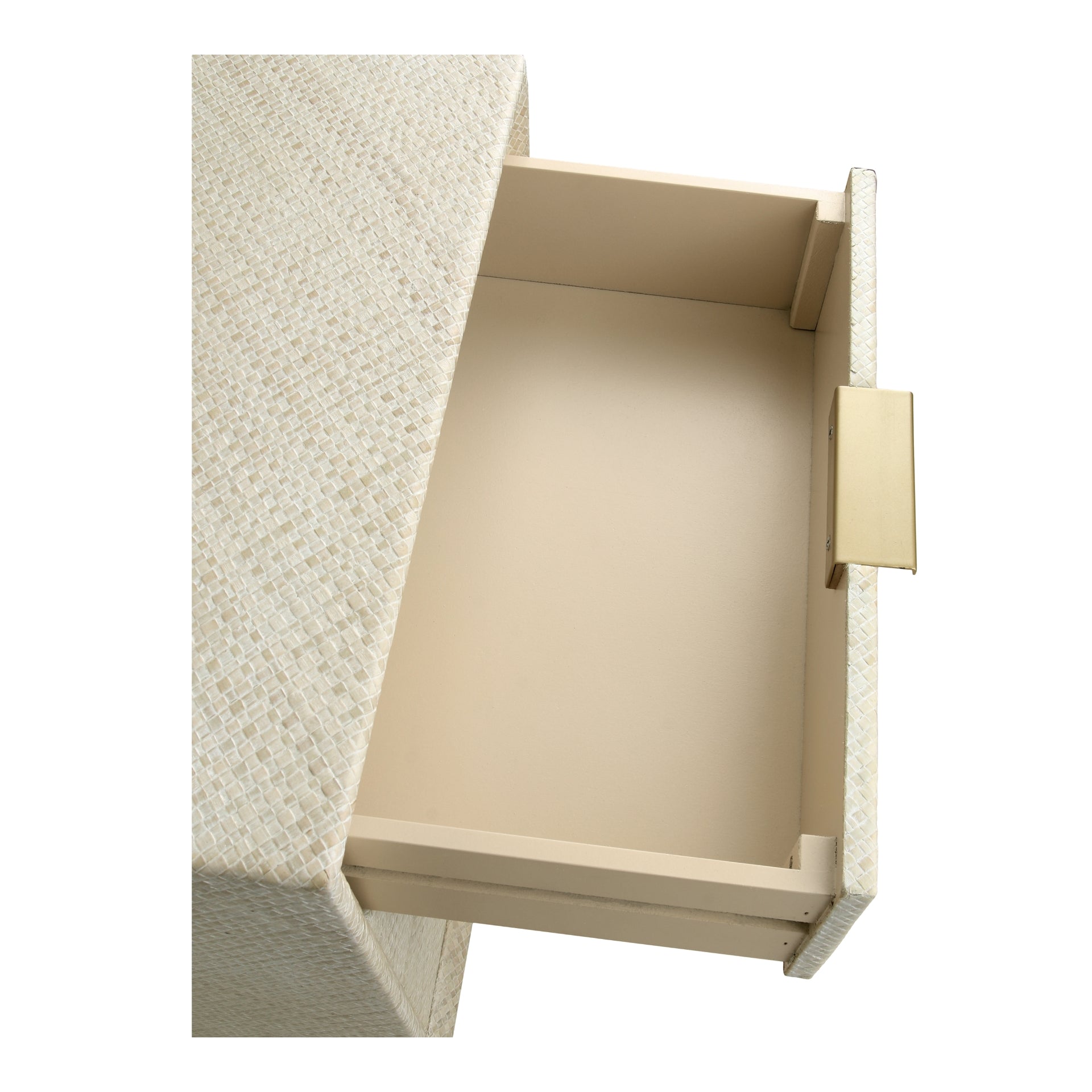 Brinley Nightstand/Side Table 3 Drawers Walnut Legs - What A Room