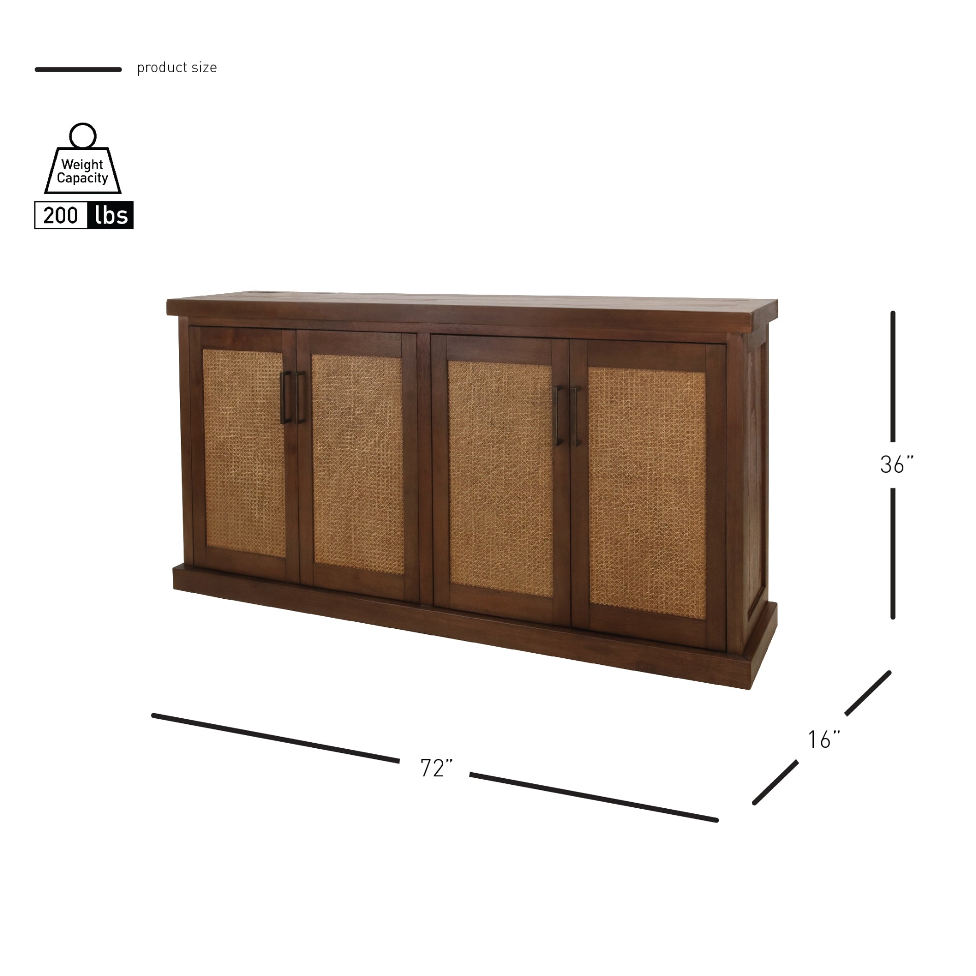 Armoni Buffet/Sideboard 4 Doors - What A Room