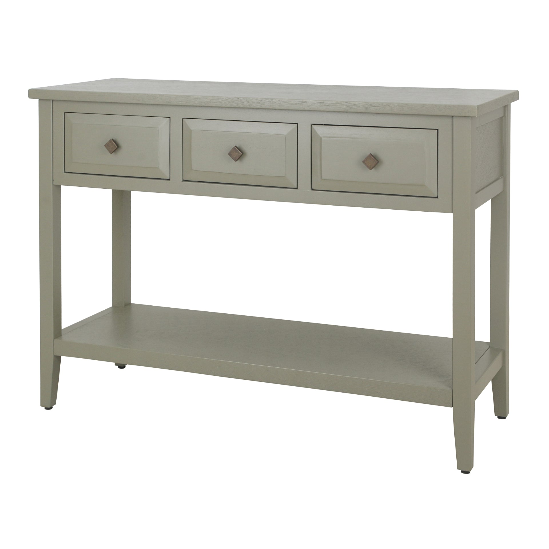 Wexford Console Table 3 Drawers w/ Shelf - What A Room