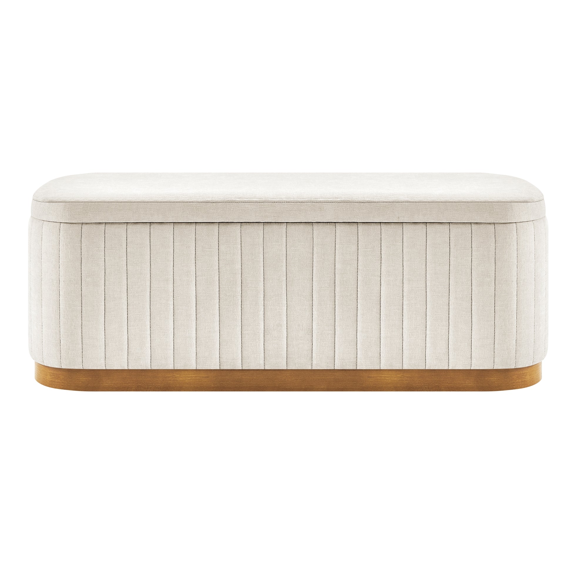 Clinton Chenille Storage Bench - What A Room