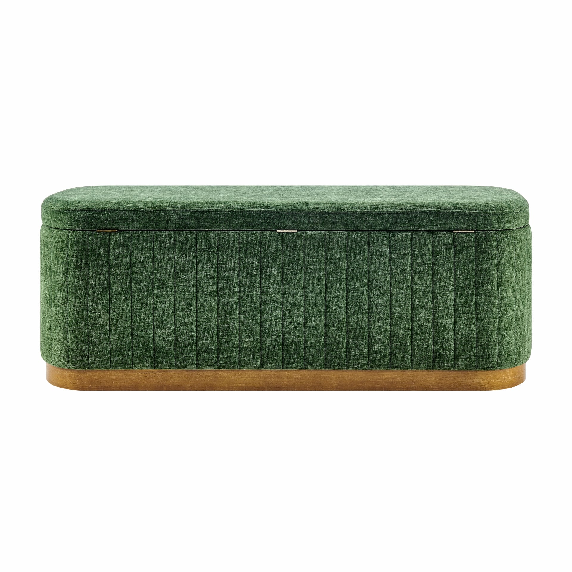 Clinton Chenille Storage Bench - What A Room