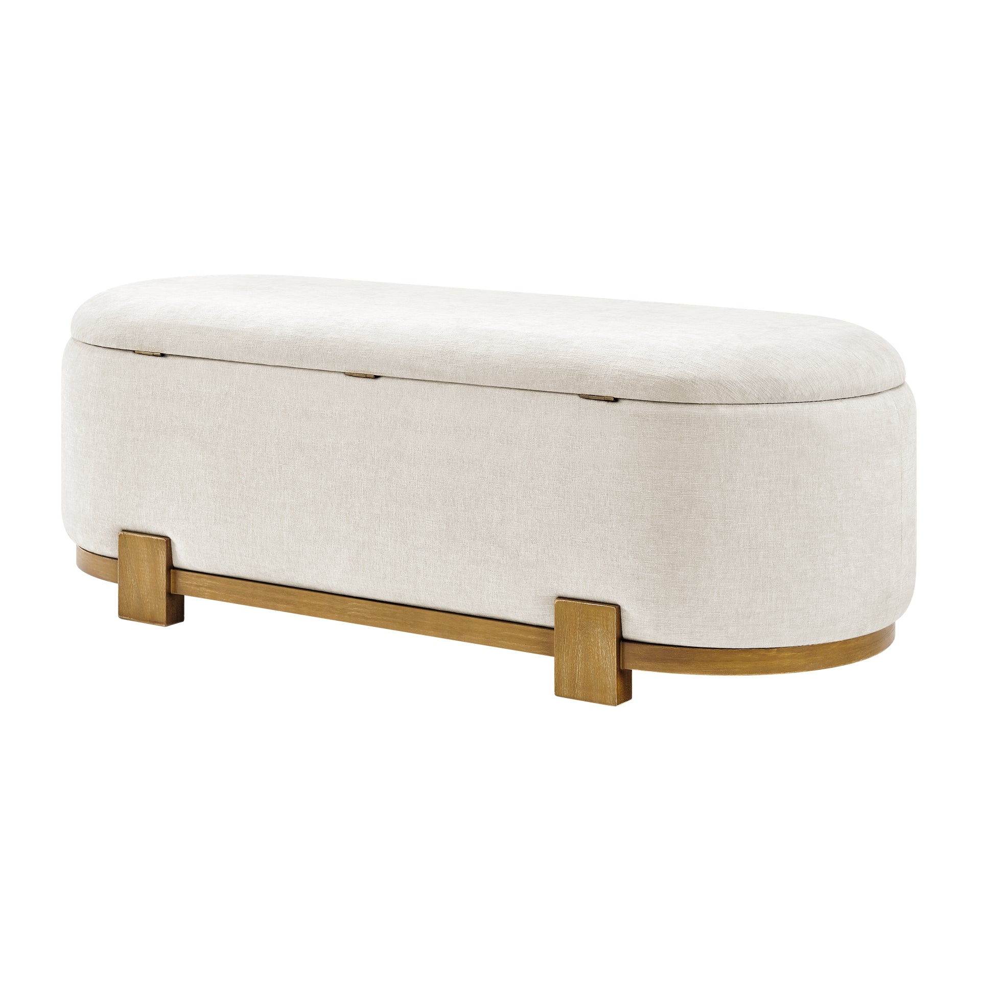 Ayleen Chenille Storage Bench - What A Room