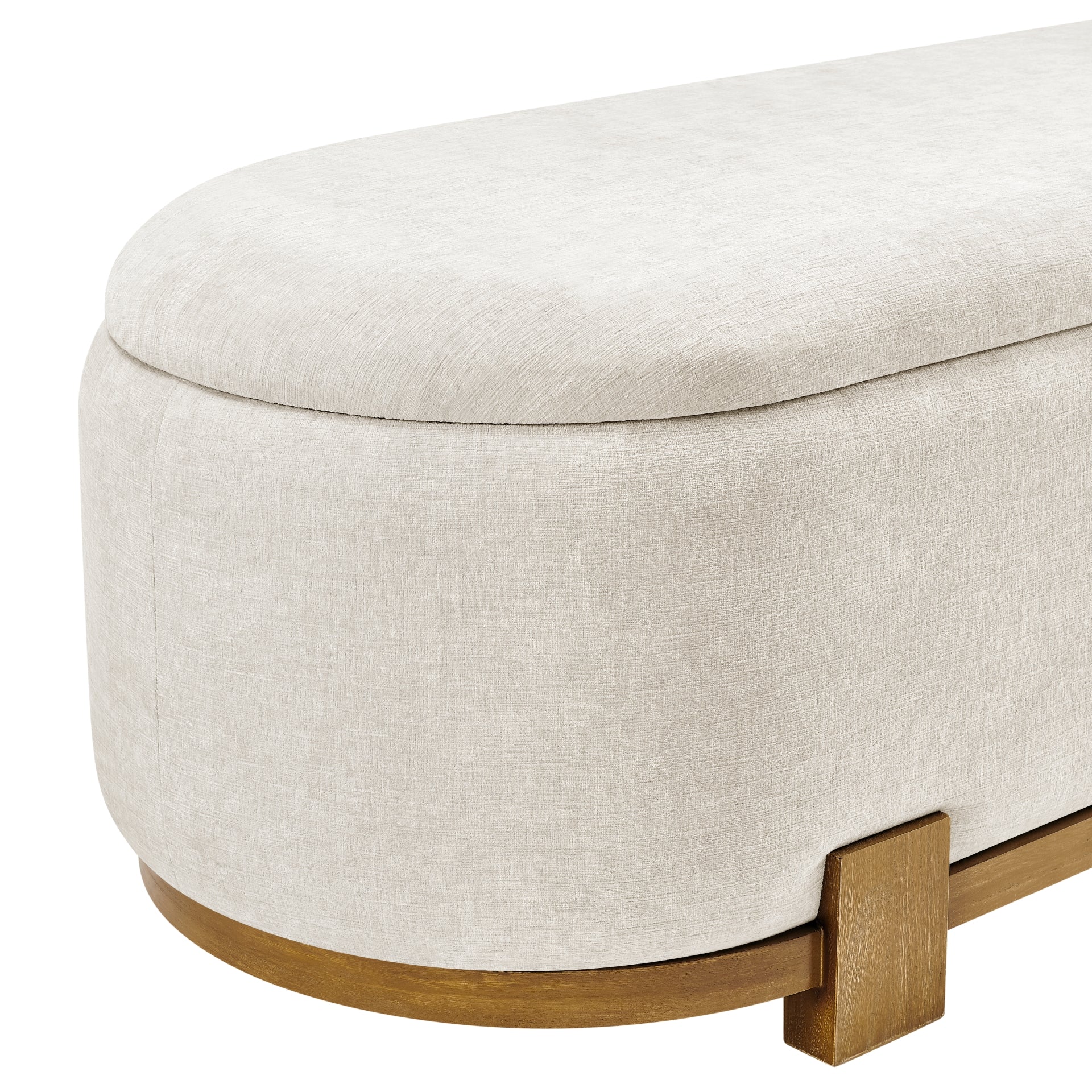 Ayleen Chenille Storage Bench - What A Room