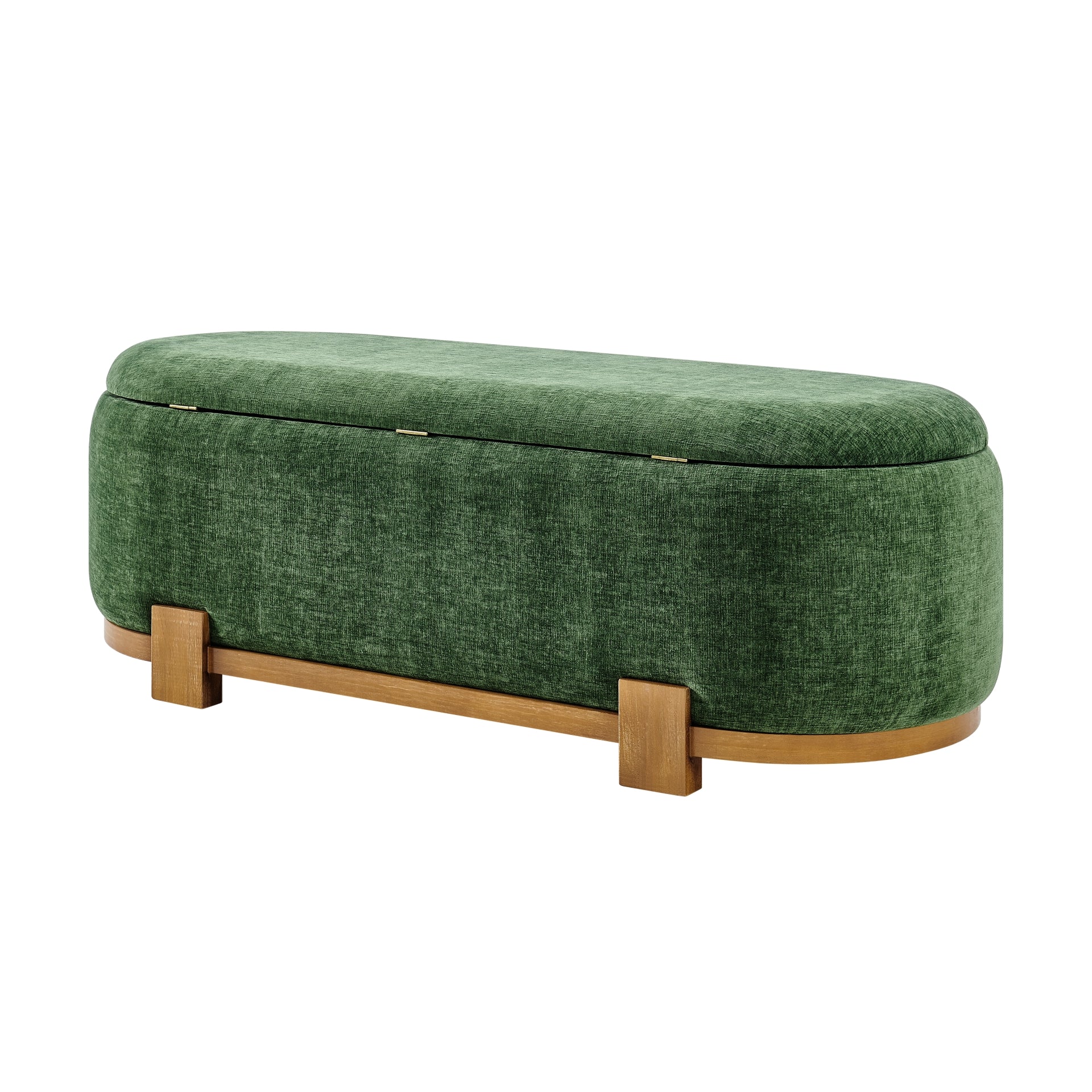 Ayleen Chenille Storage Bench - What A Room