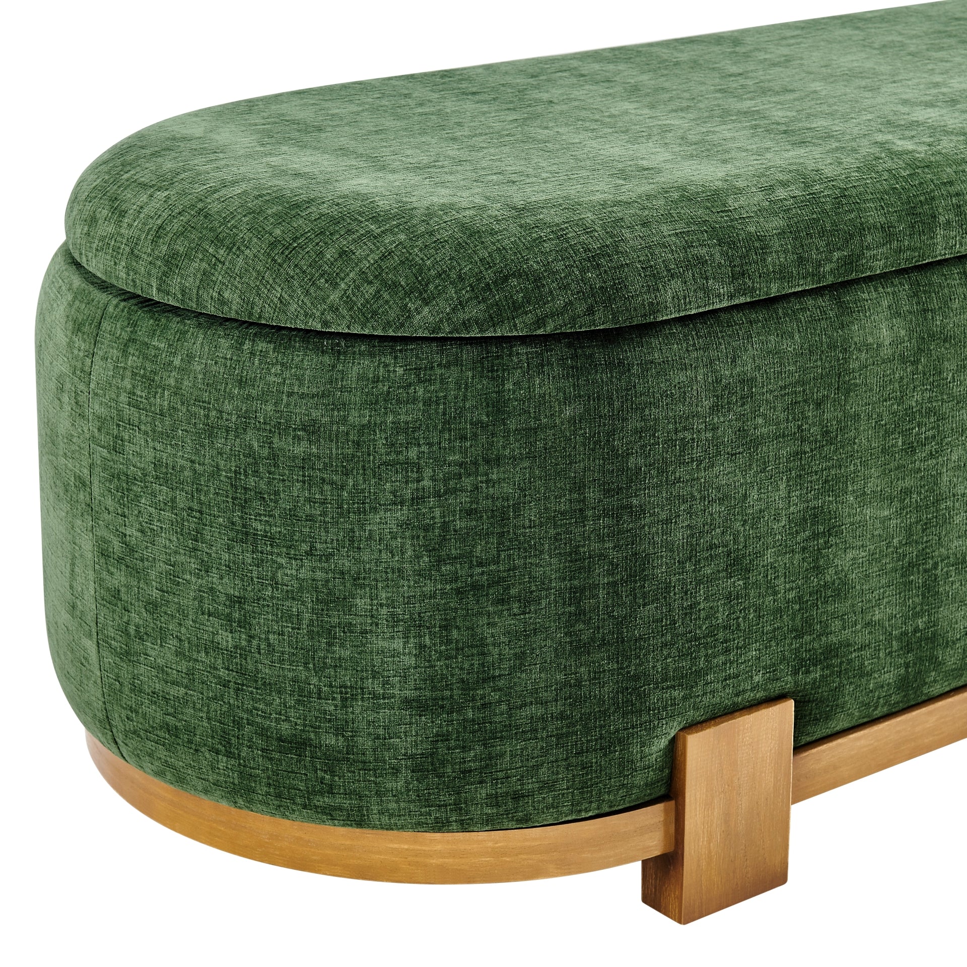 Ayleen Chenille Storage Bench - What A Room