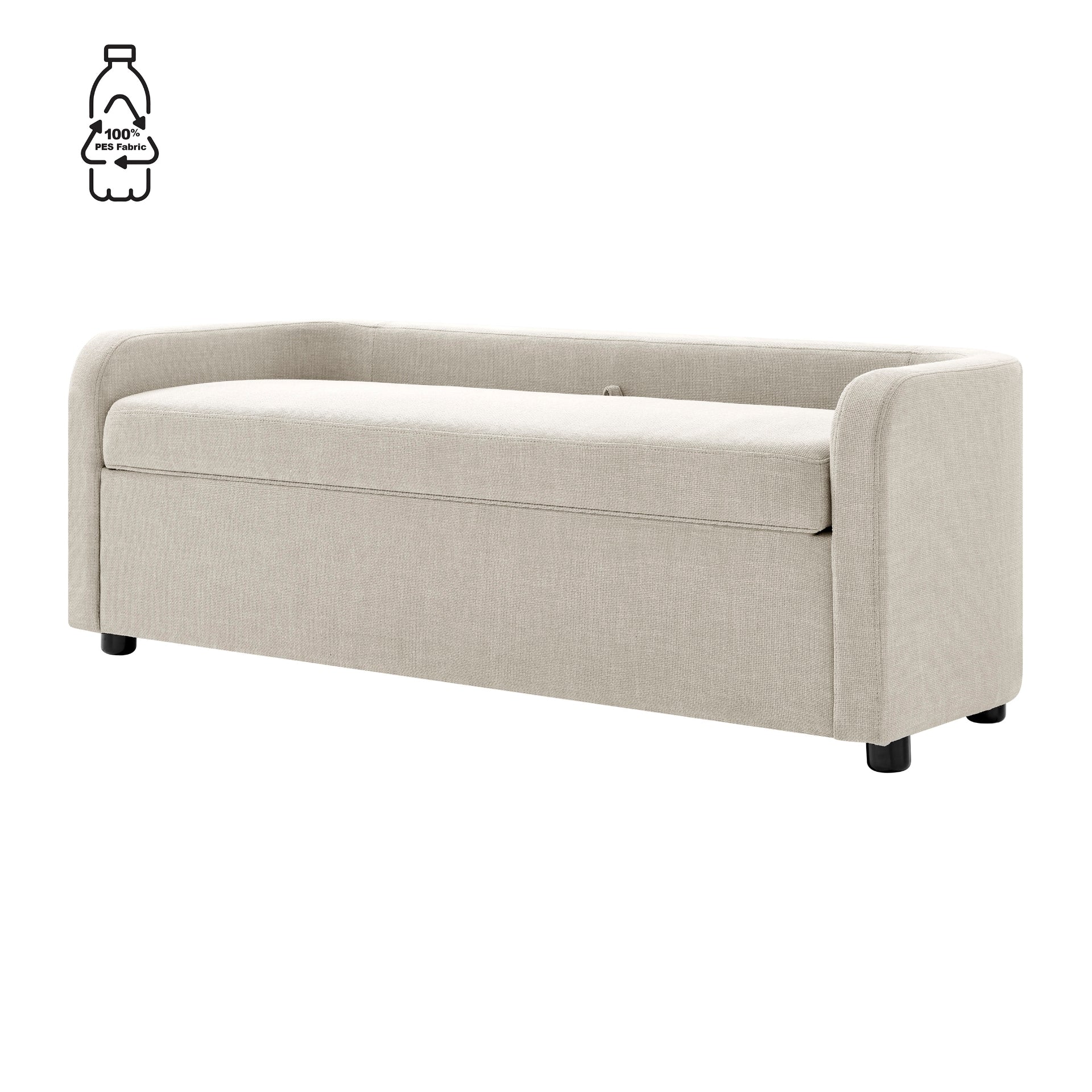 Wendy Fabric Storage Bench - What A Room