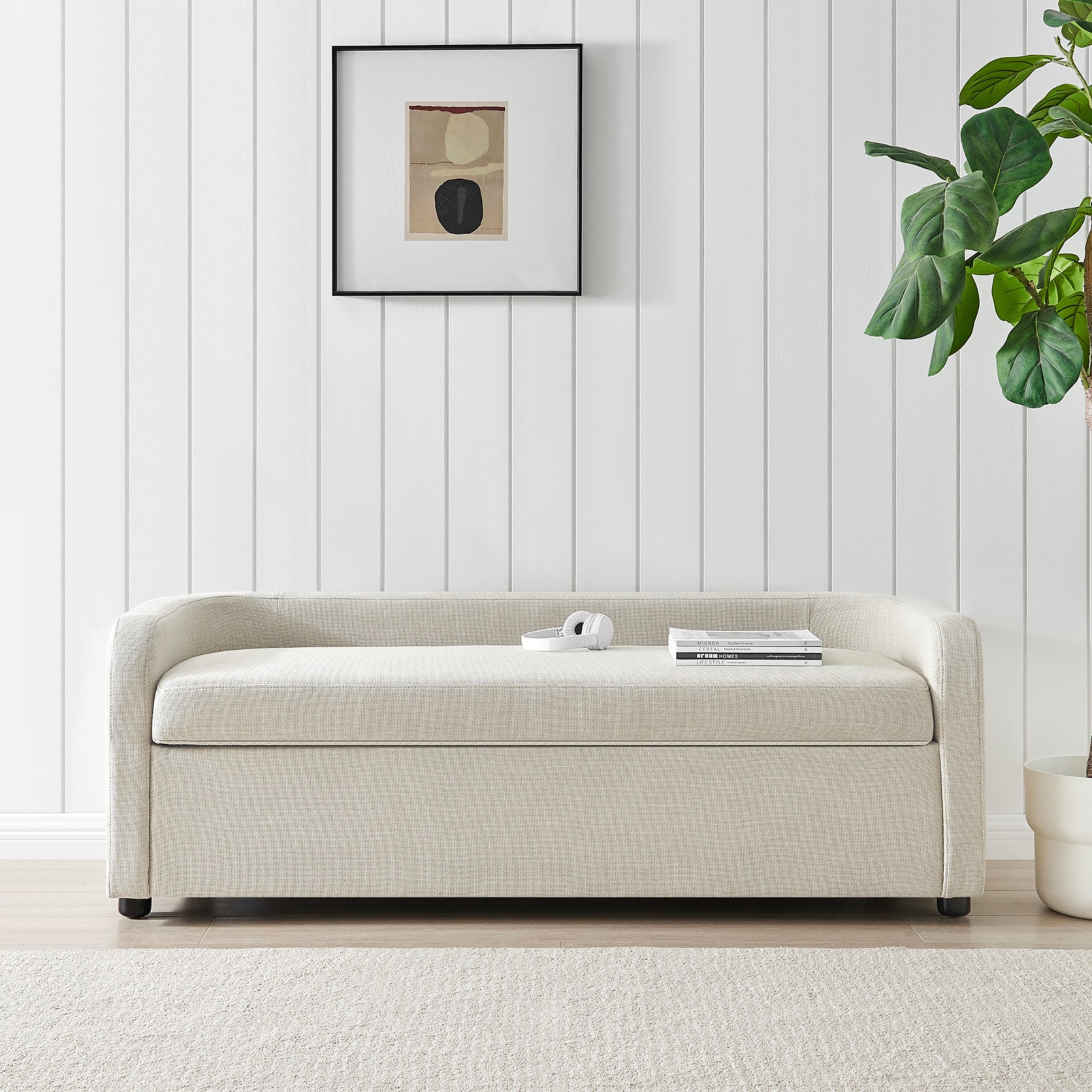 Wendy Fabric Storage Bench - What A Room
