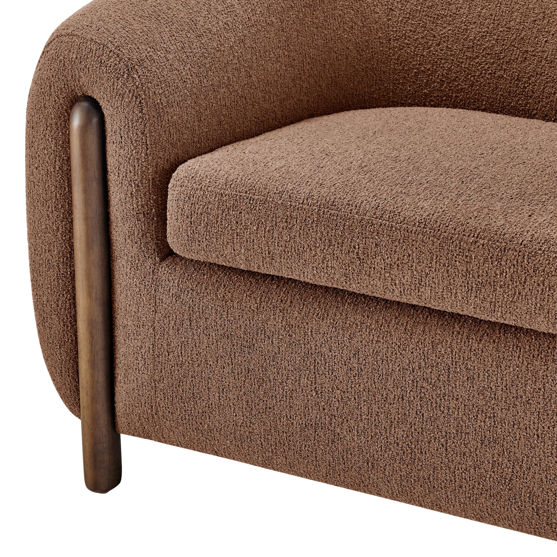 Cordelia Boucle Accent Arm Chair - What A Room