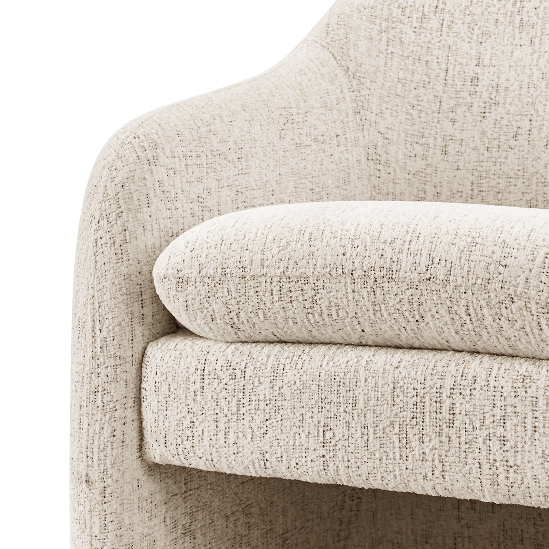 Zella Fabric Accent Arm Chair - What A Room