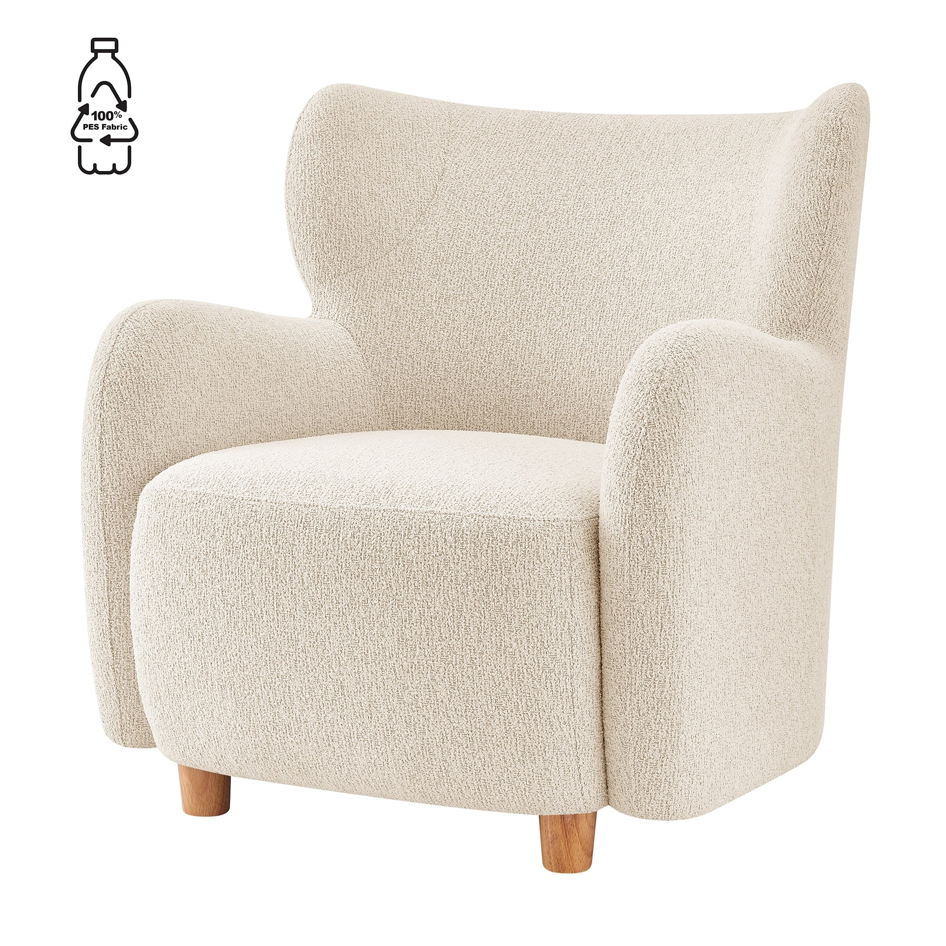 Tiffany Fabric Accent Arm Chair - What A Room