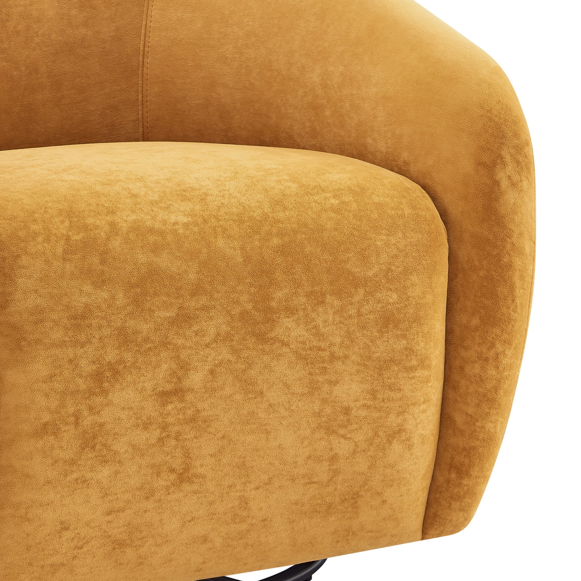 Regina Velvet Swivel Accent Arm Chair - What A Room
