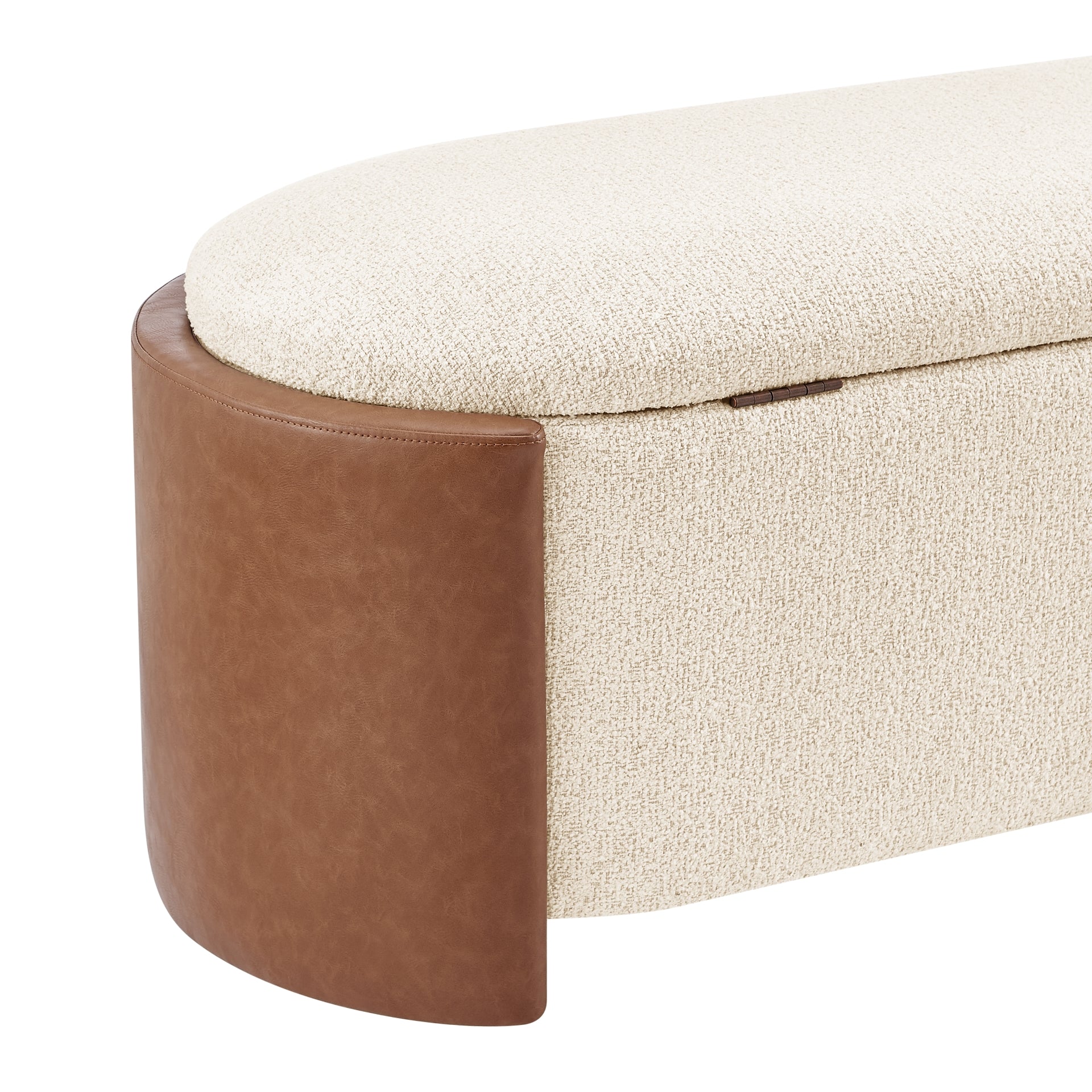 Alyssa Fabric/ Storage Bench - What A Room