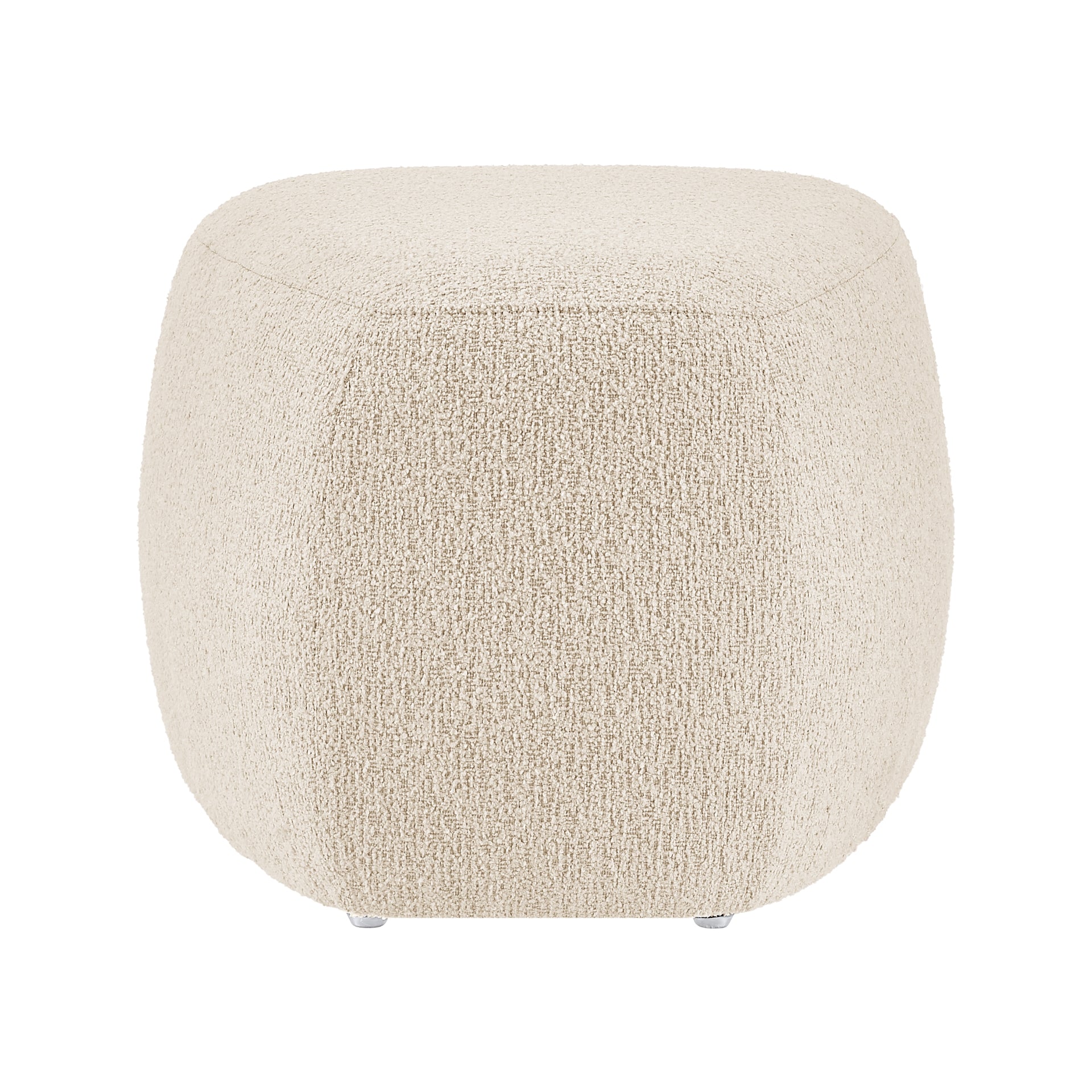 Carlese Fabric Small Ottoman - What A Room