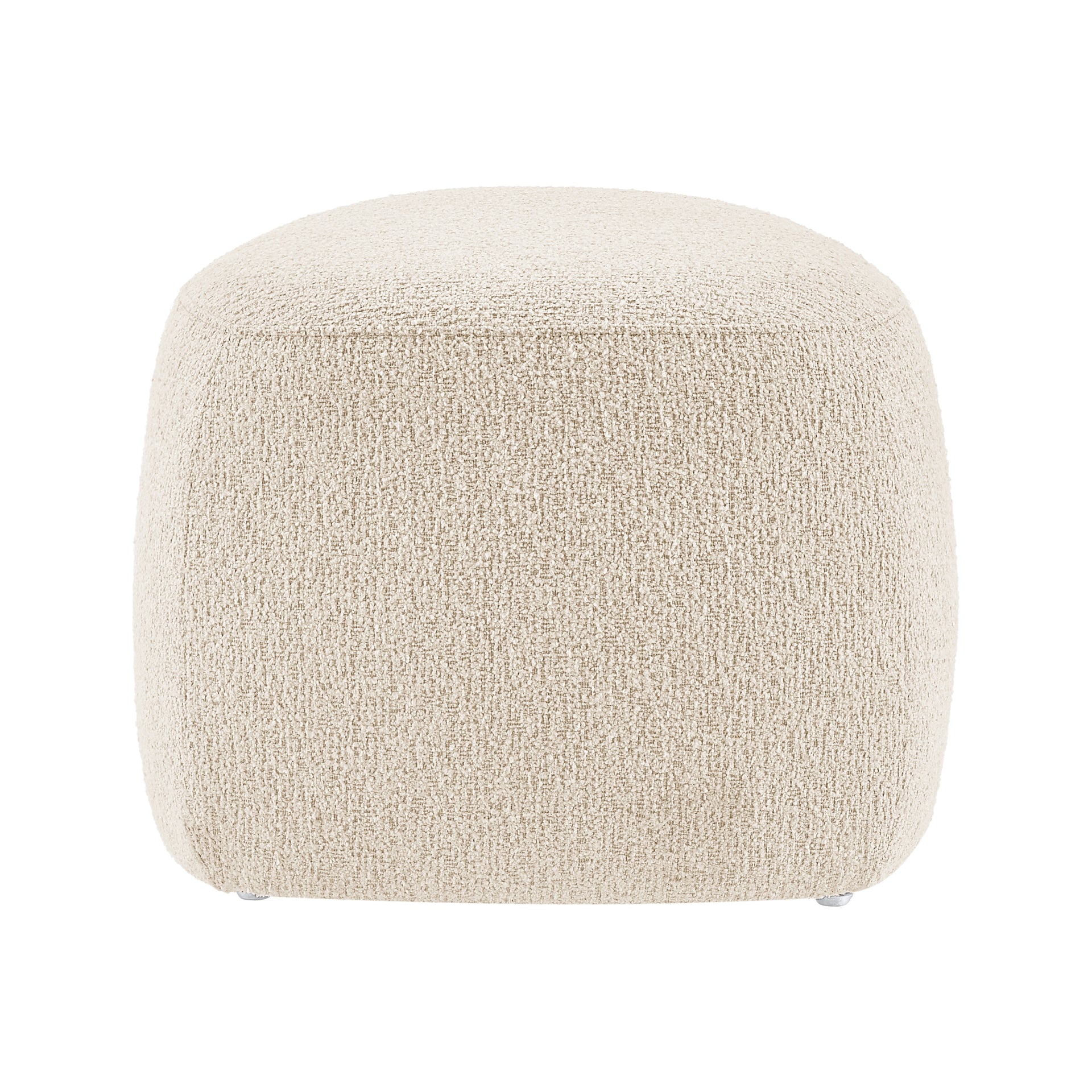 Carlese Fabric Small Ottoman - What A Room