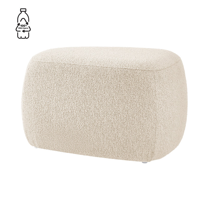 Carlese Fabric Small Ottoman - What A Room