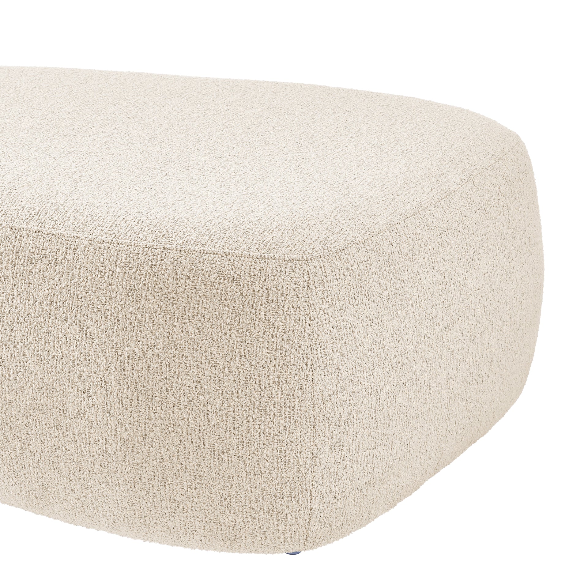 Carlese Fabric Big Ottoman - What A Room