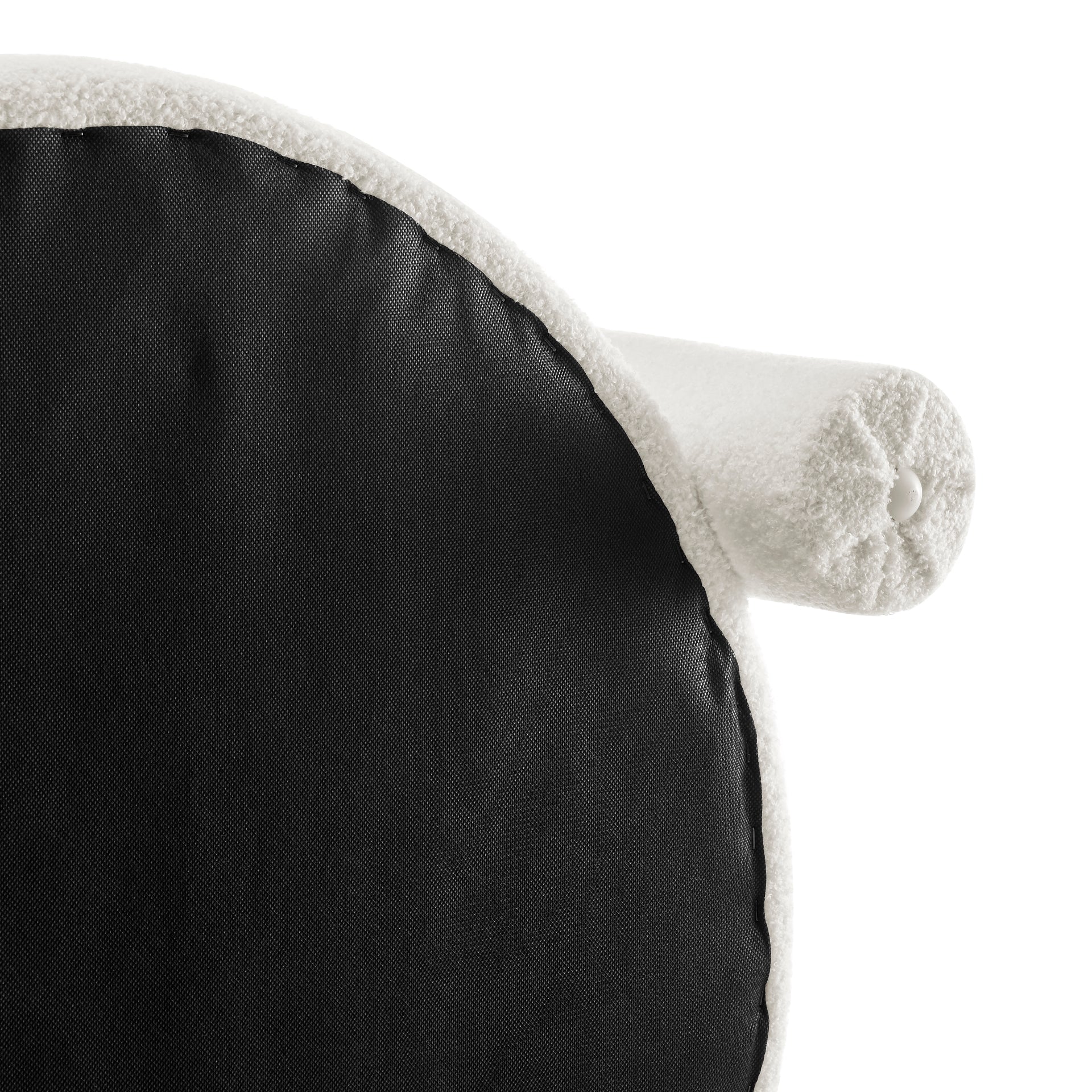 Maisie Faux Shearling Accent Arm Chair - What A Room