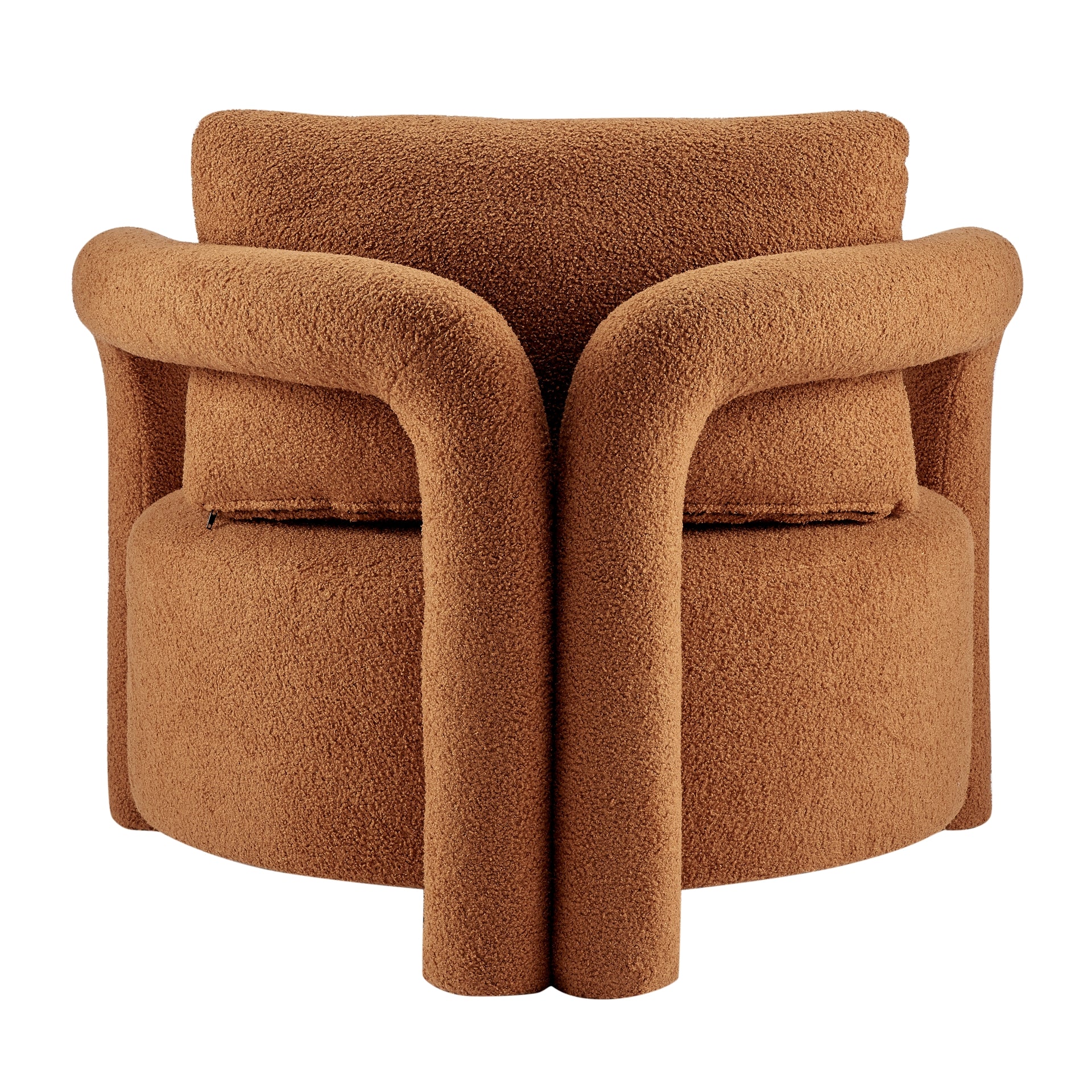 Maisie Faux Shearling Accent Arm Chair - What A Room