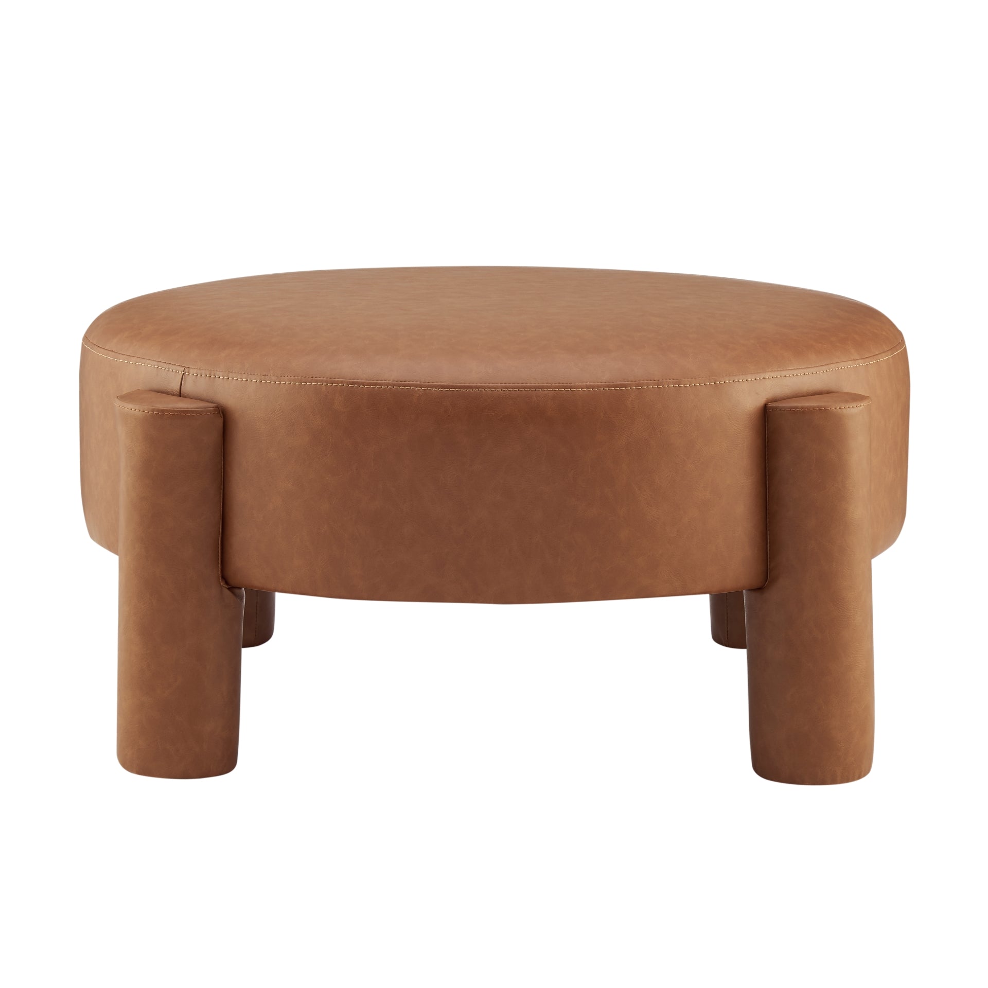 Elora  Round Ottoman - What A Room