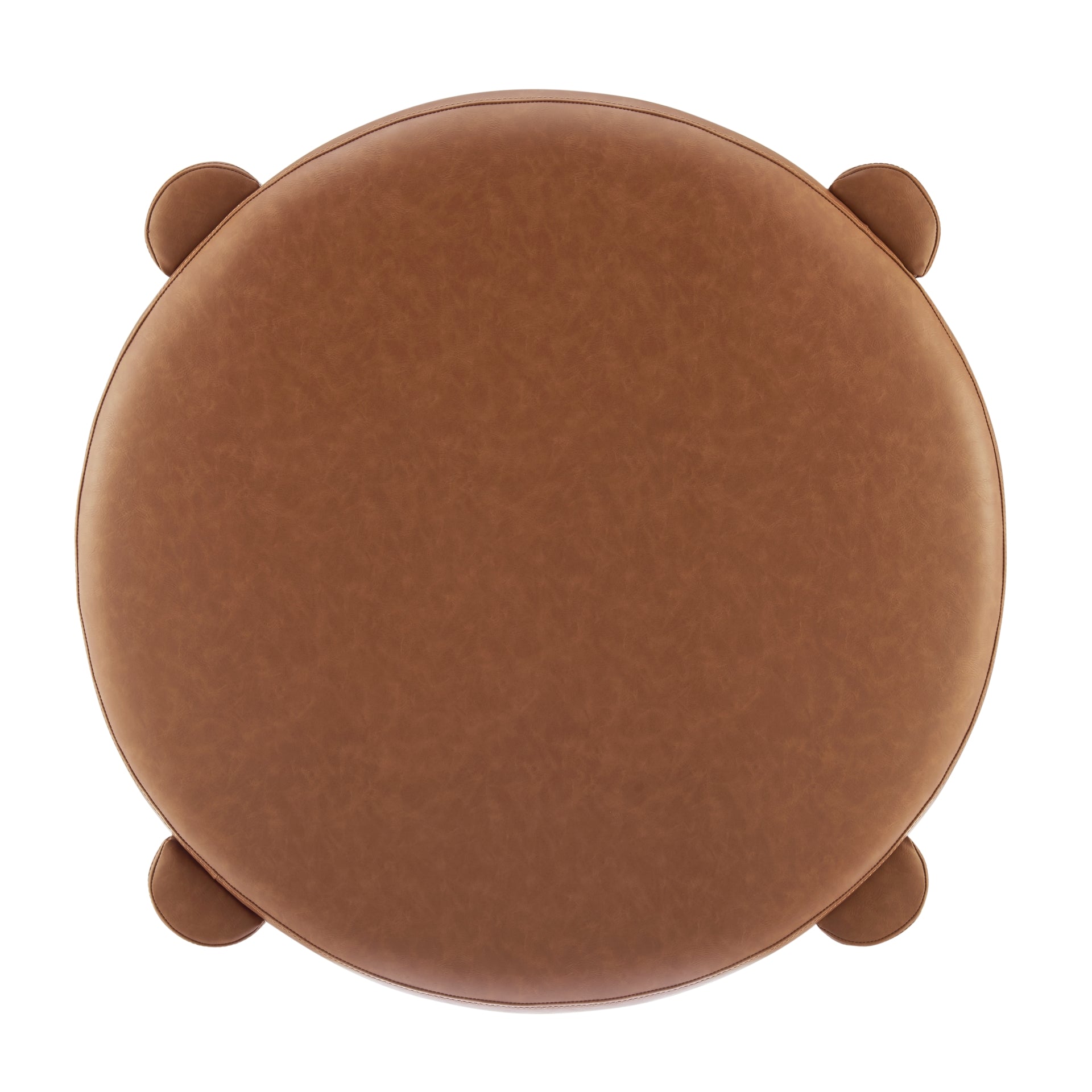 Elora  Round Ottoman - What A Room