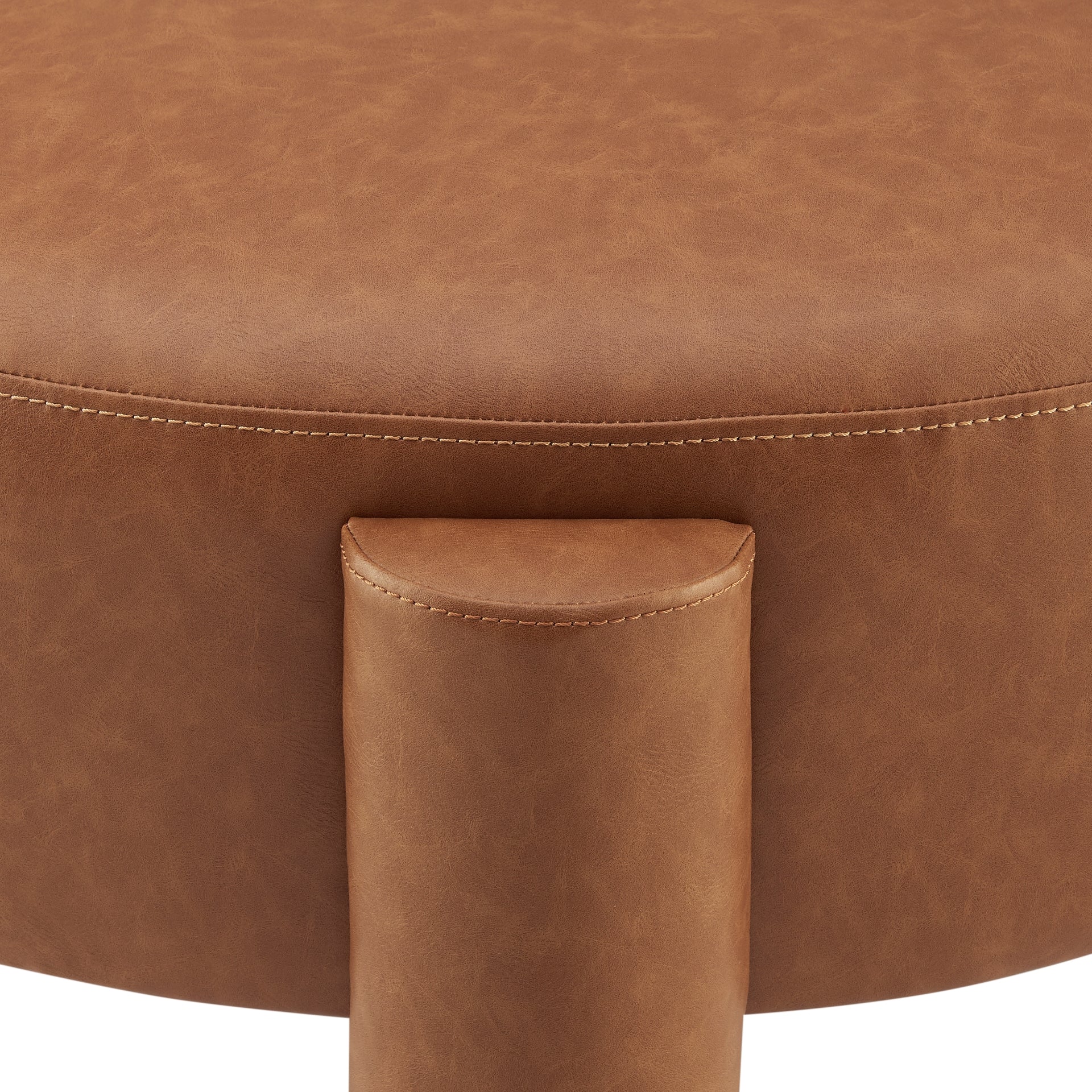 Elora  Round Ottoman - What A Room