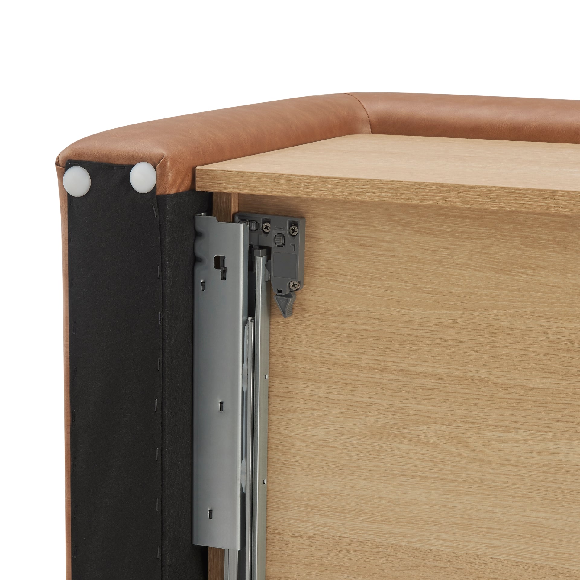Tammy Faux Leather Storage Bench - What A Room