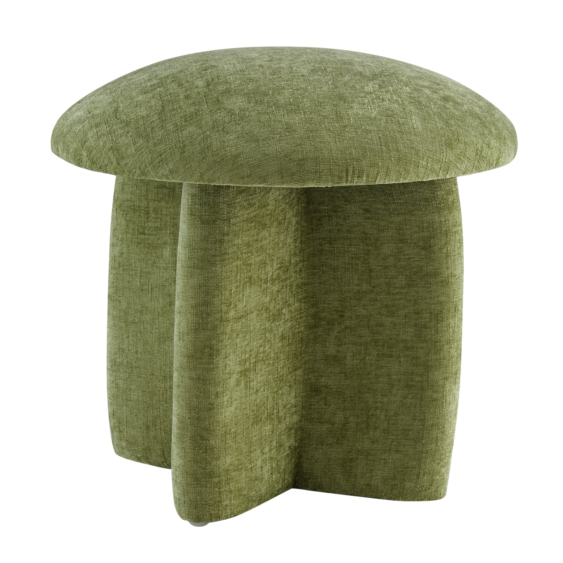 Cielo Fabric Ottoman - What A Room