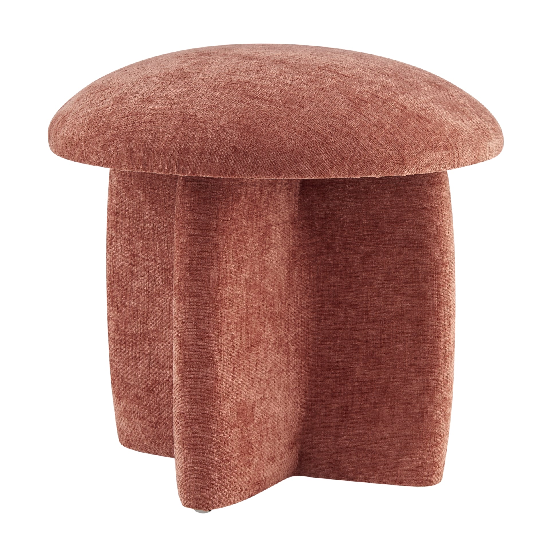Cielo Fabric Ottoman - What A Room